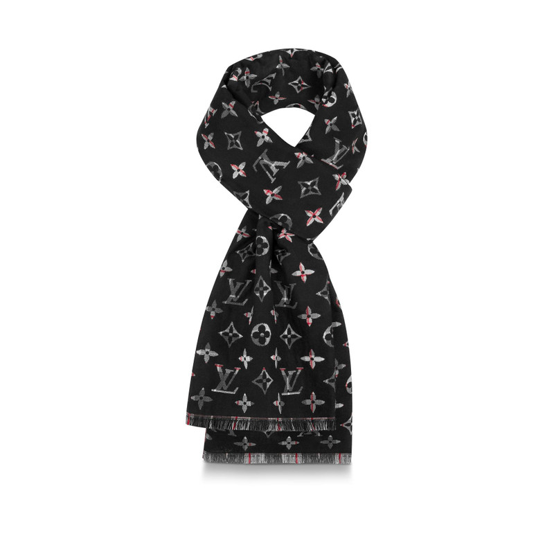 Check With Louis Winter Stole 1