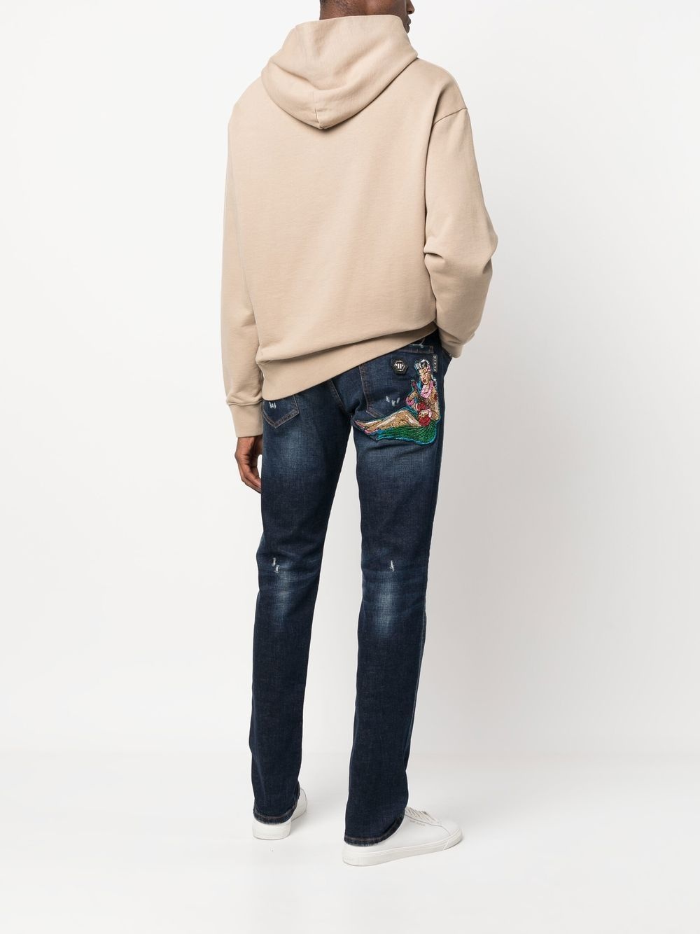 Super Straight Cut distressed jeans - 2