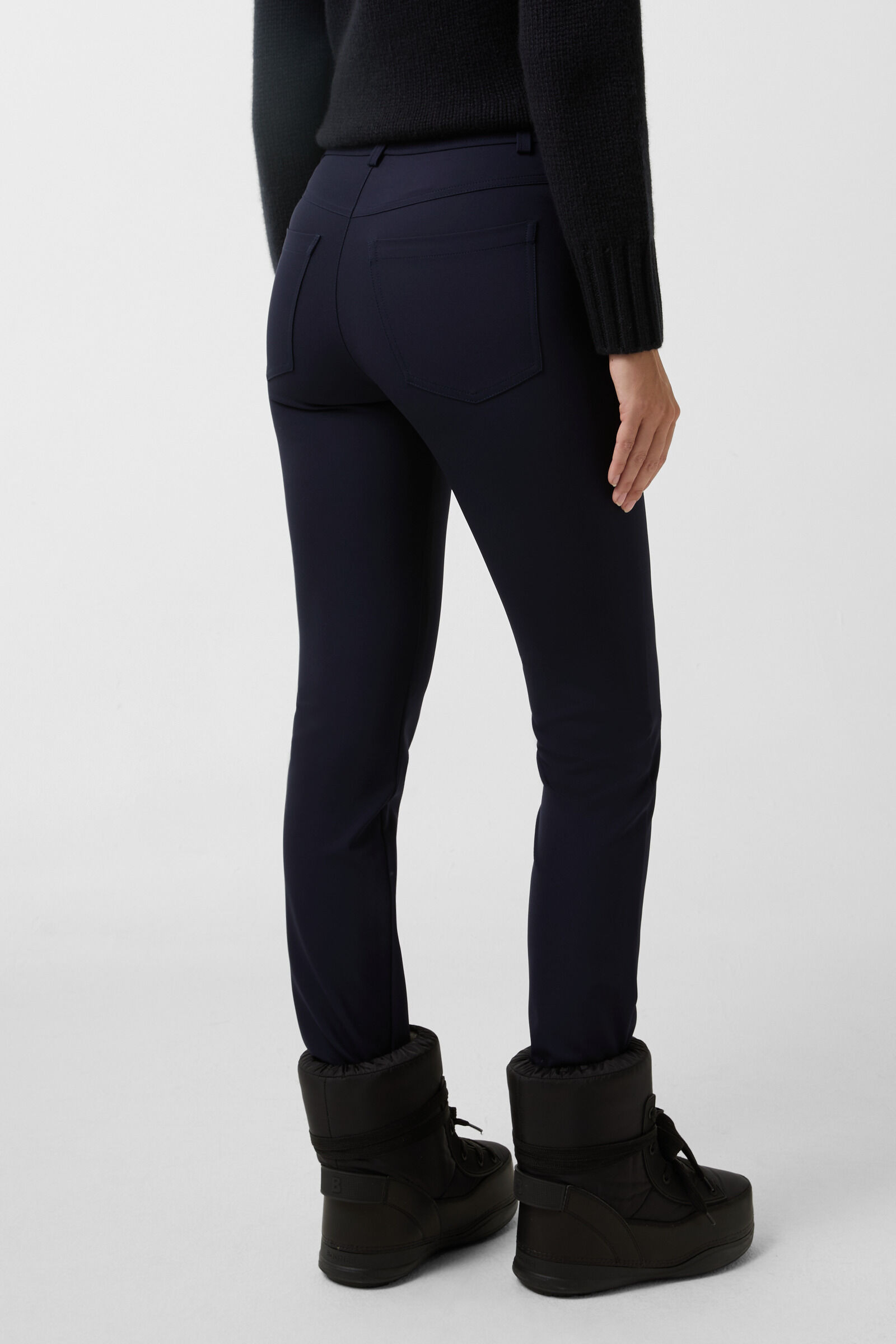Stretch pants Lindy in Navy blue - 3