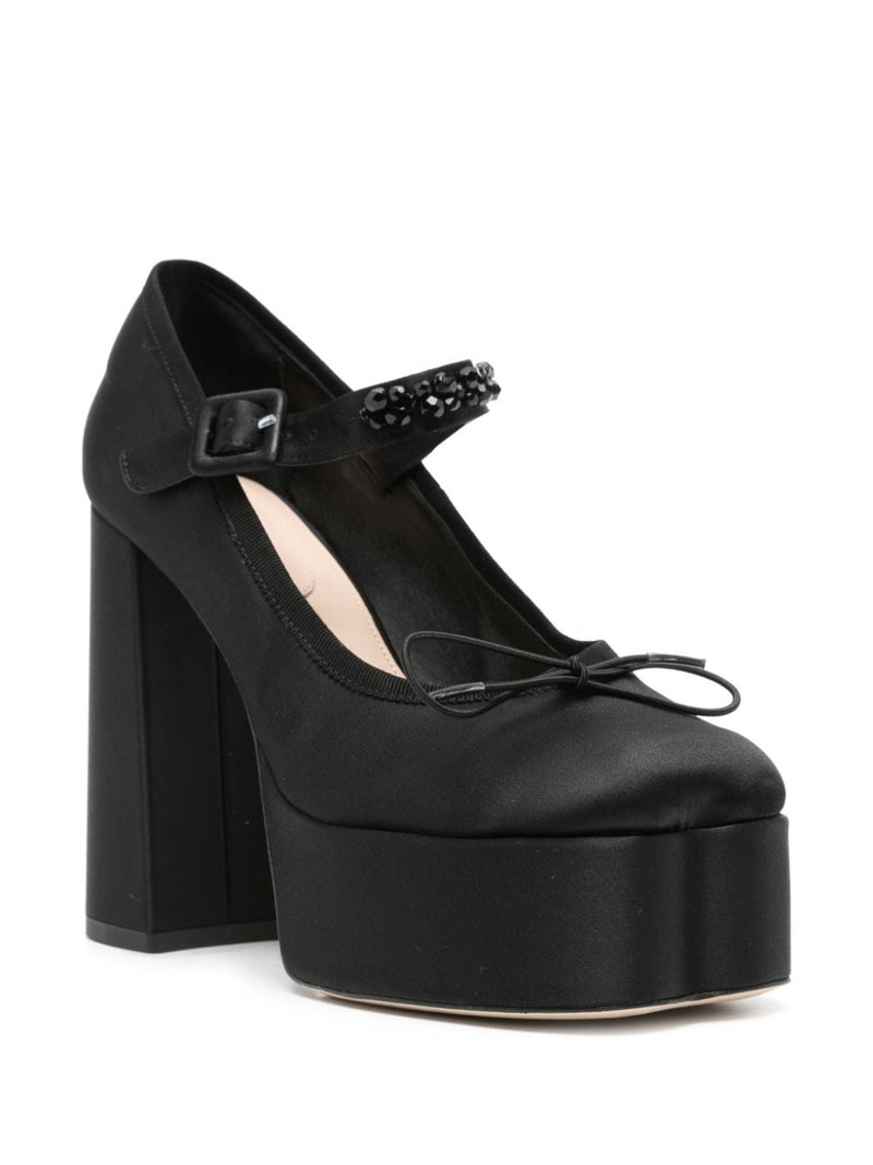 Simone Rocha 125mm heart-toe pumps outlook