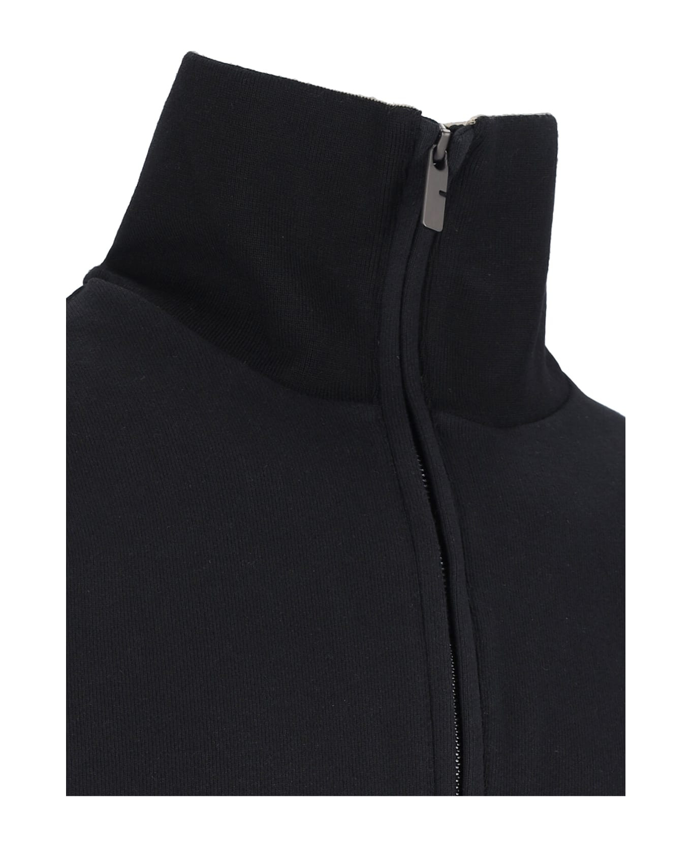 'check' Zip Sweater - 5