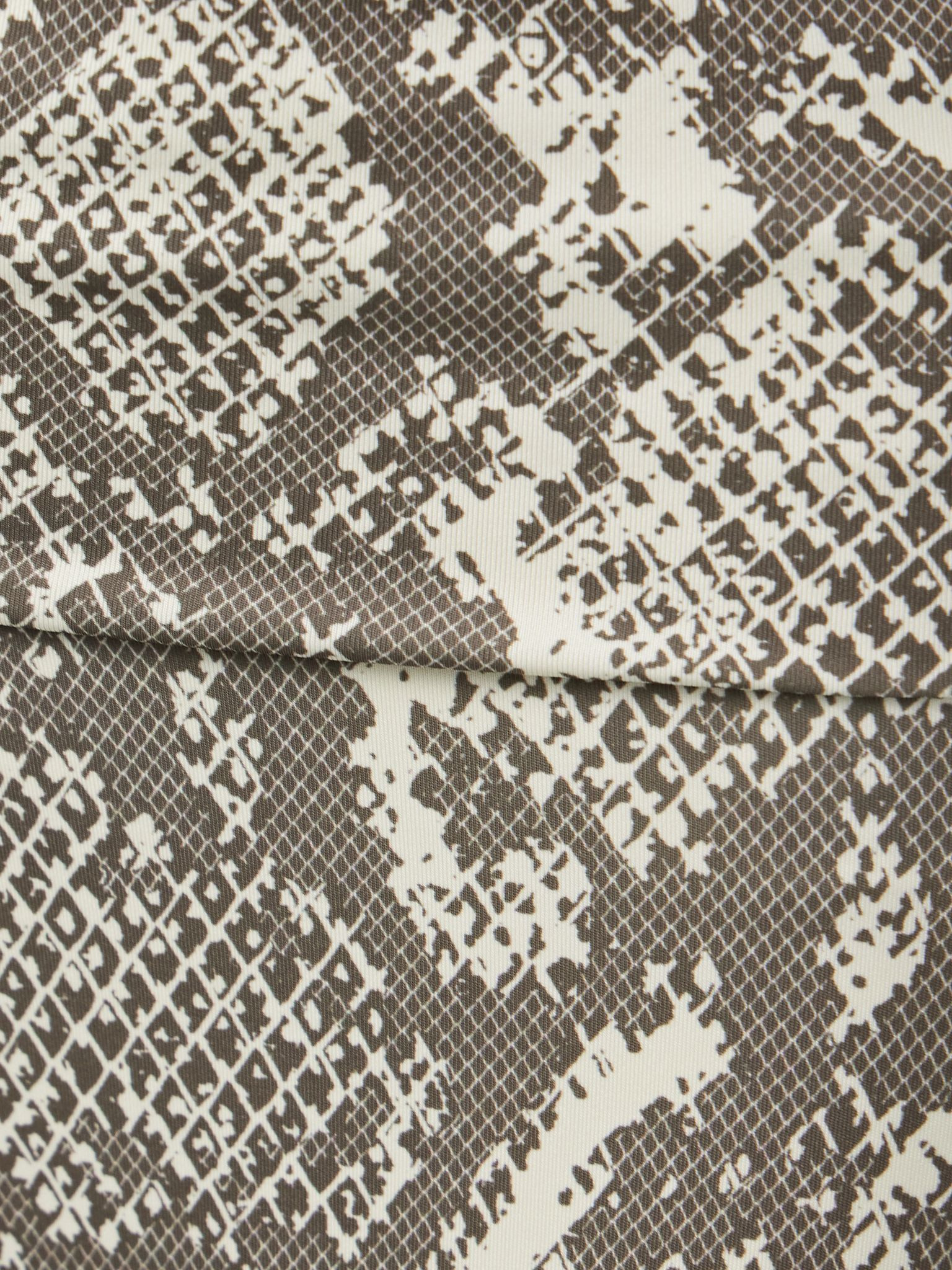 Snake-print recycled-stretch leggings Gray - 5