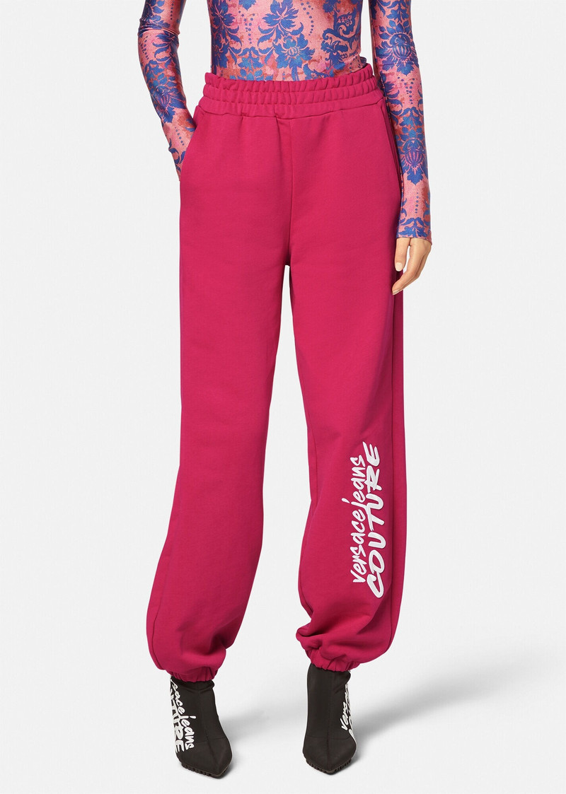 Logo Brush Couture Sweatpants 3