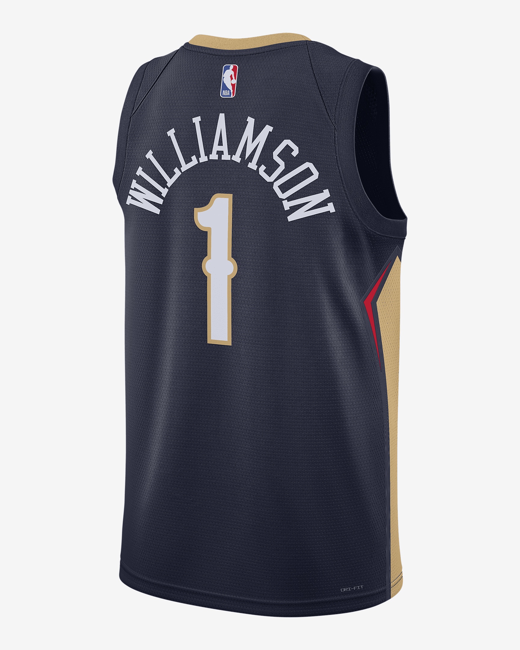 New Orleans Pelicans Icon Edition 2022/23 Nike Men's Dri-FIT NBA Swingman Jersey - 2