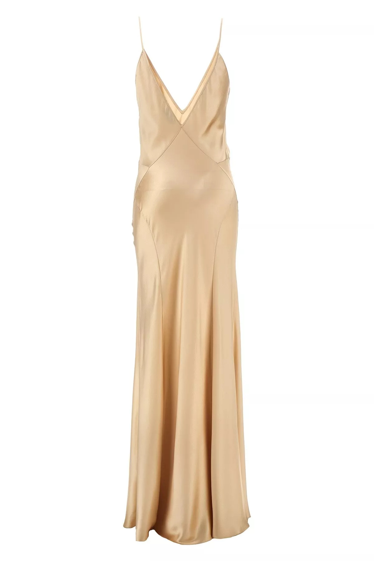 Satin silk dress - 3
