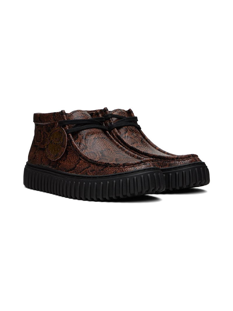Brown Clarks Edition Torhill Ankle Boots 4