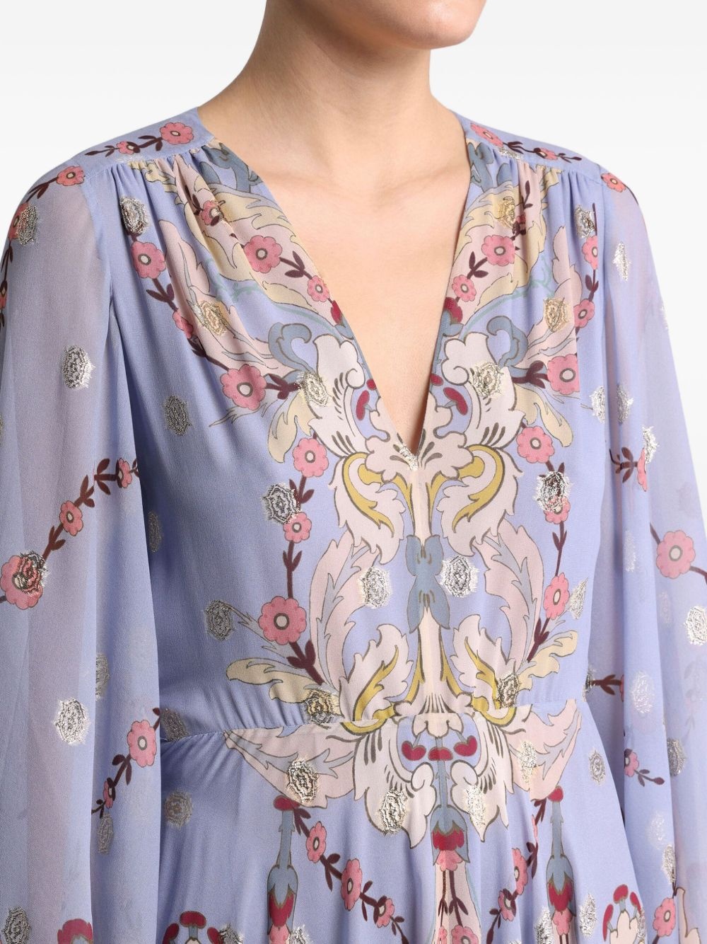 printed dress - 4