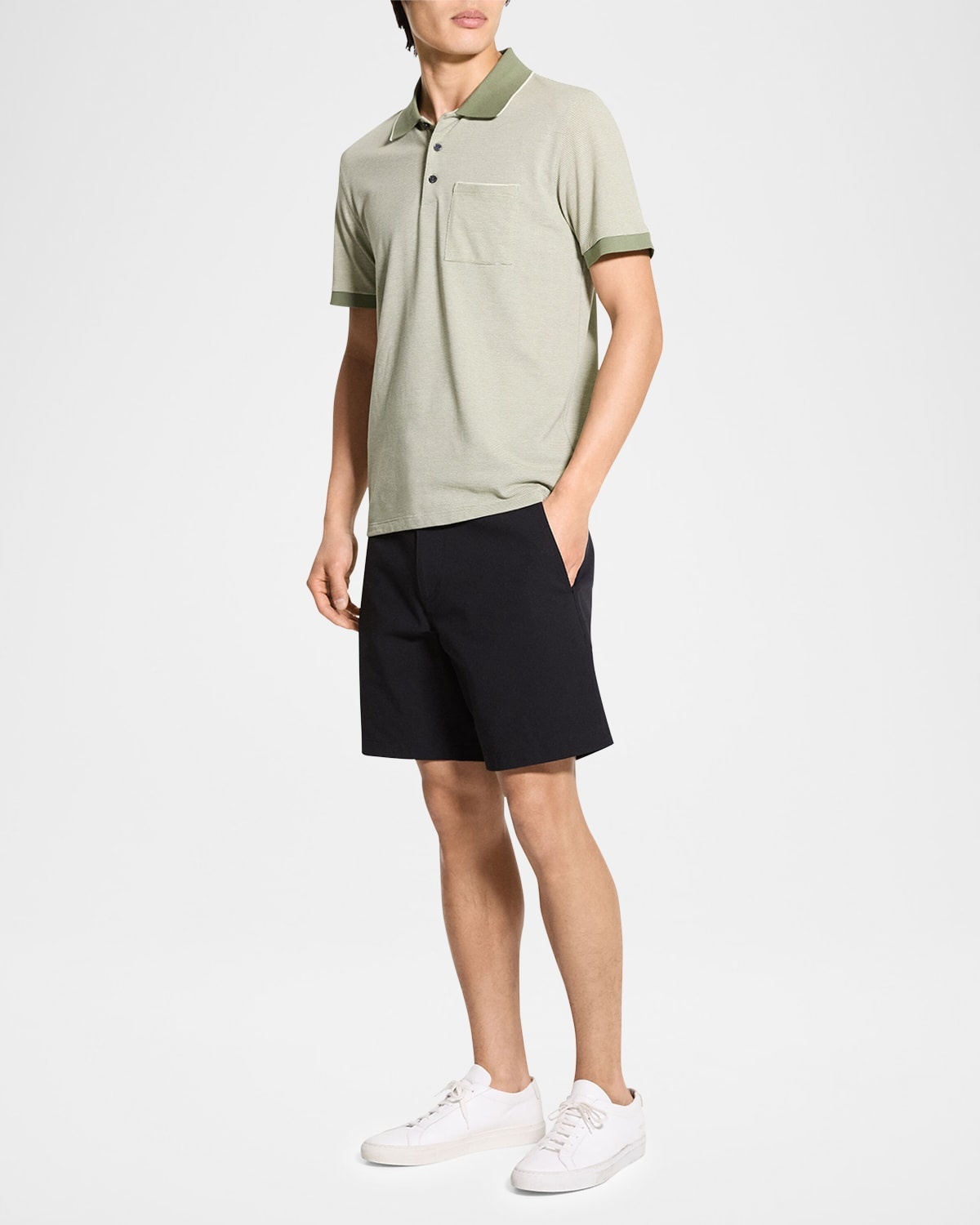 Men's Birdseye Pique Pocket Polo Shirt - 2