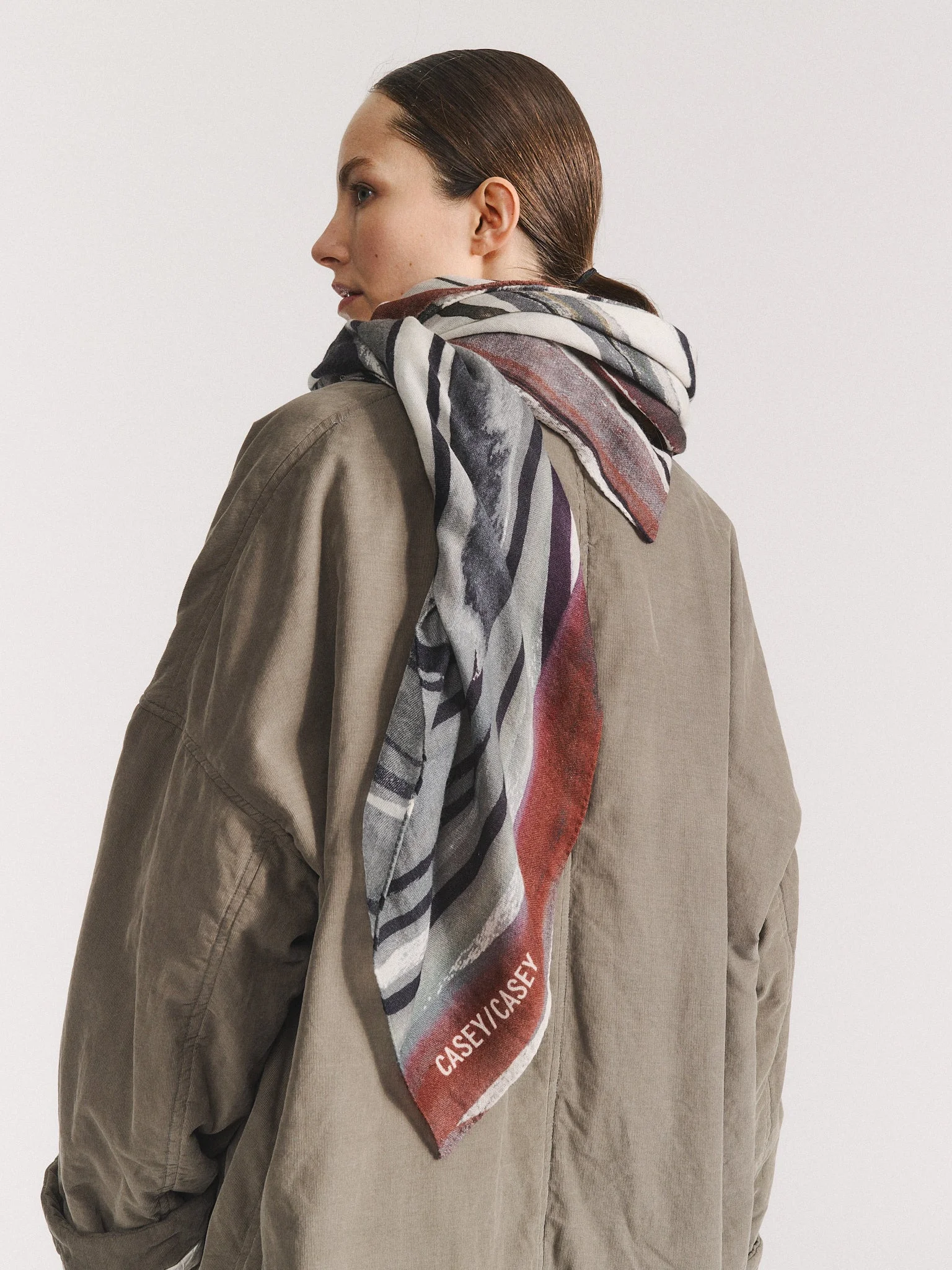 SQUARE SCARF - CASHSILK - PRINT 2 - 1