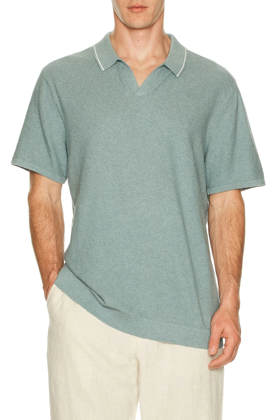 Greyson Sweater Polo - 1