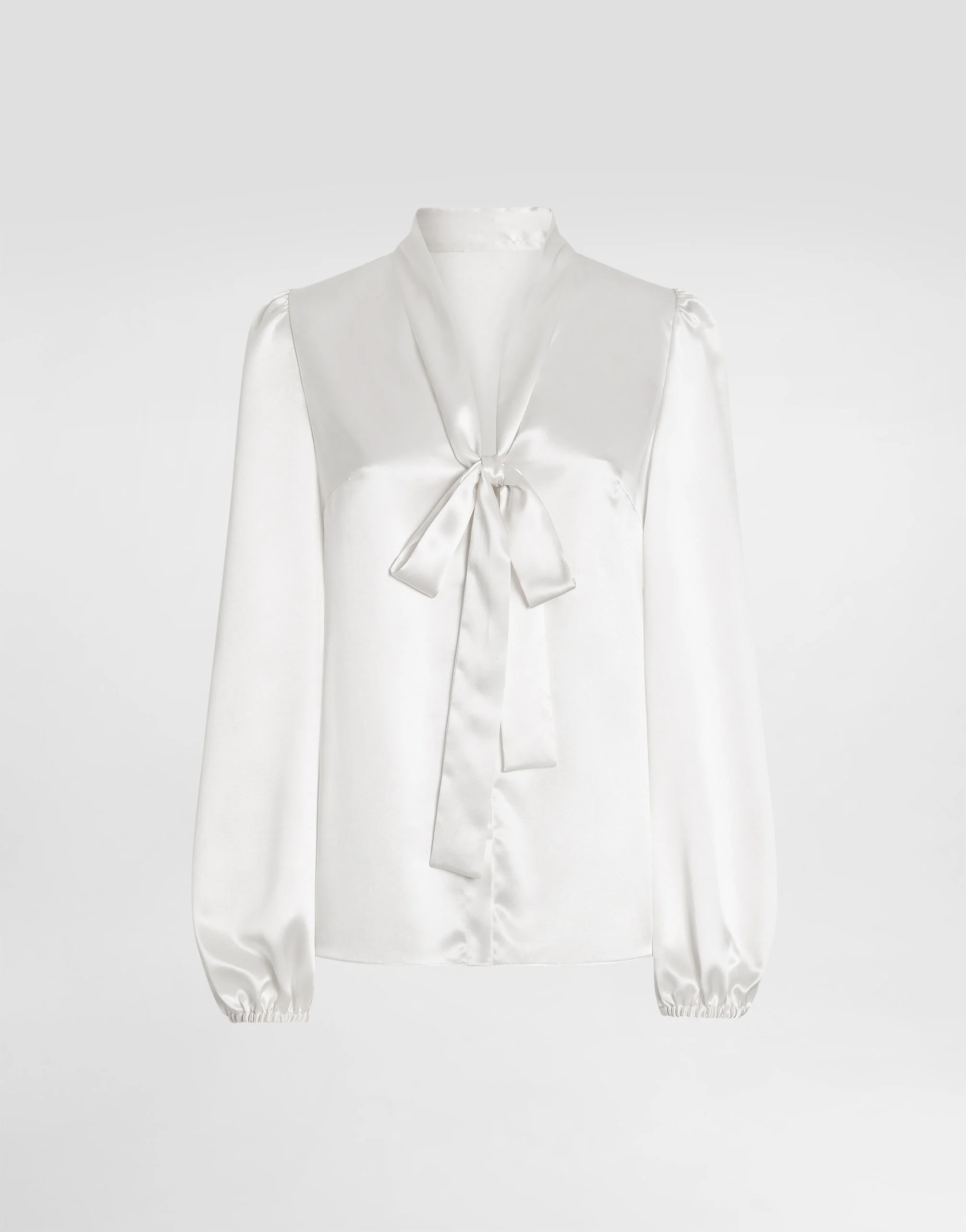 Silk satin shirt - 1