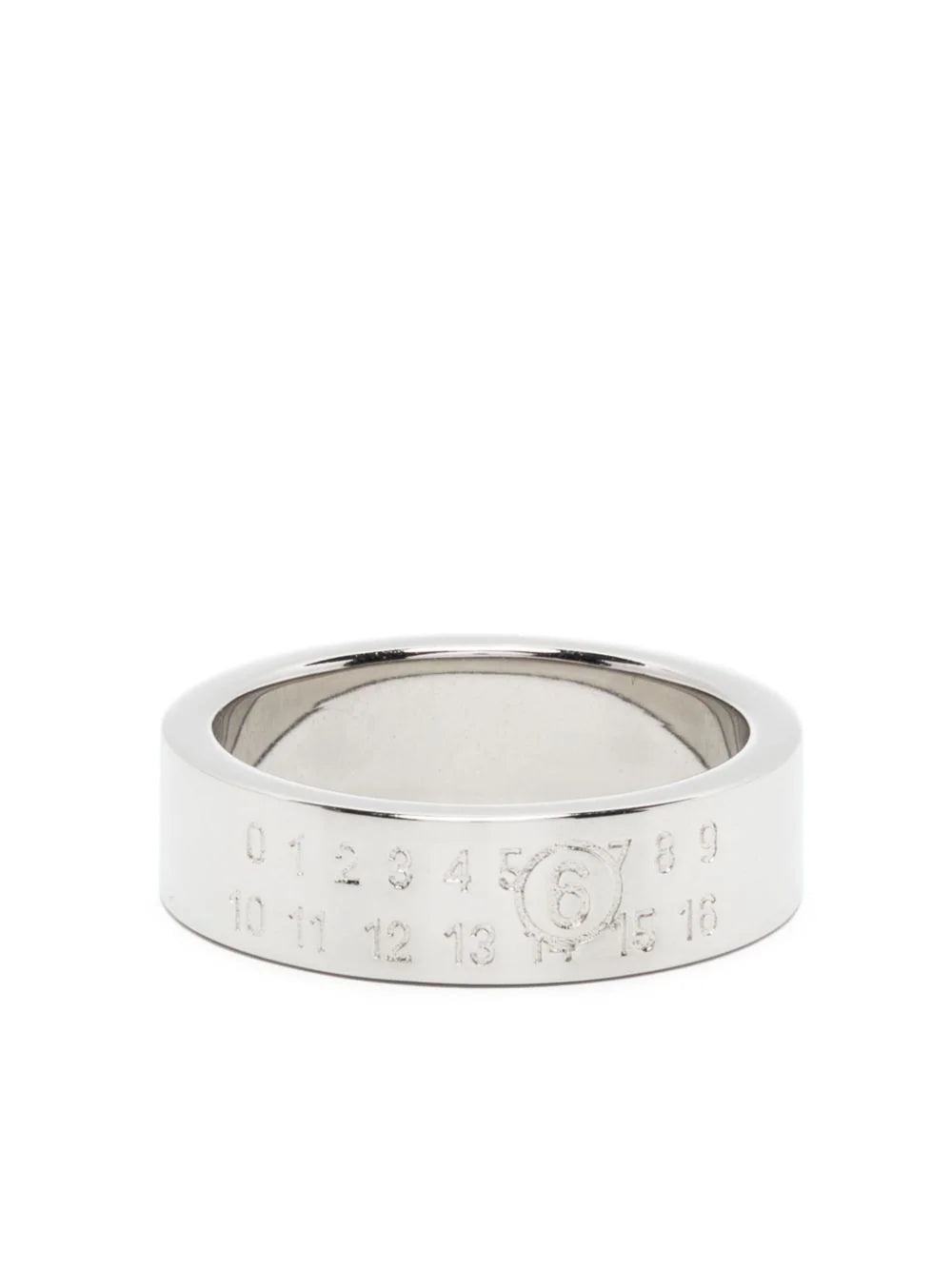 MM6 WIDE RING (SILVER) - 1