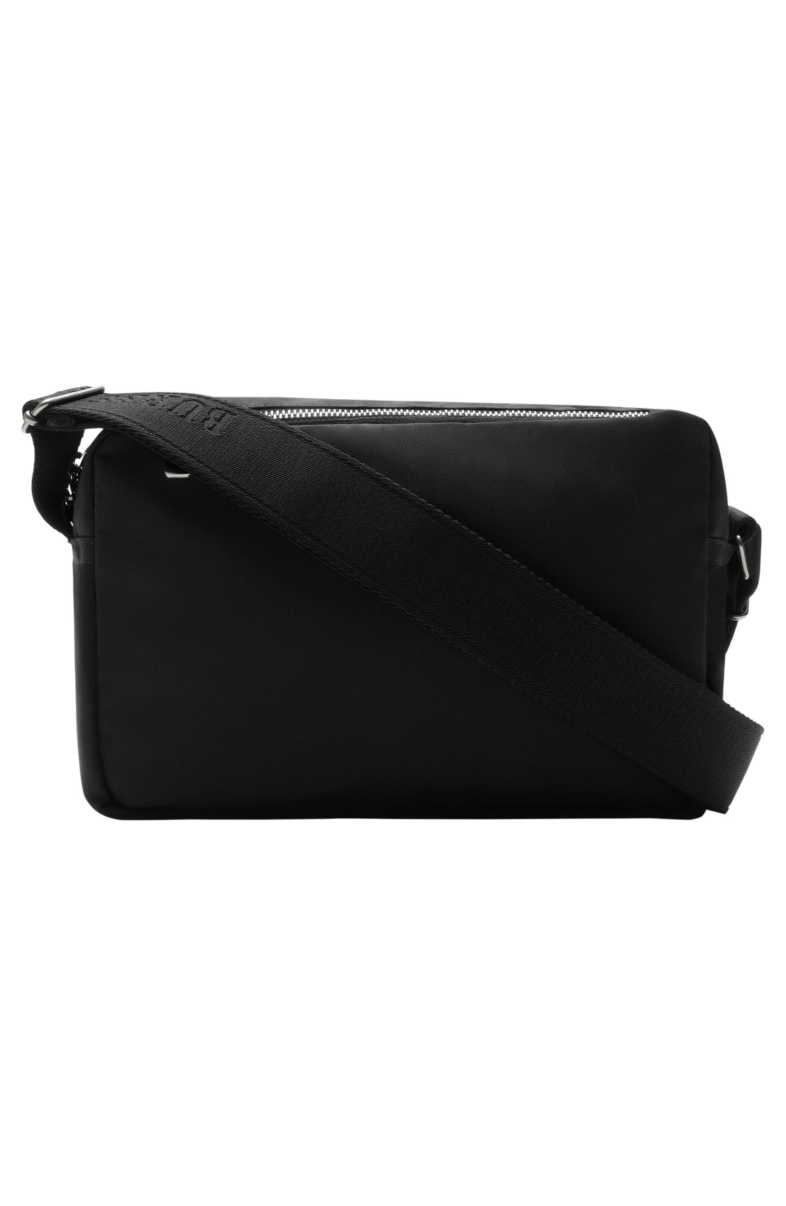 burberry Orkney EKD Canvas Crossbody Bag in Black at Nordstrom - 2