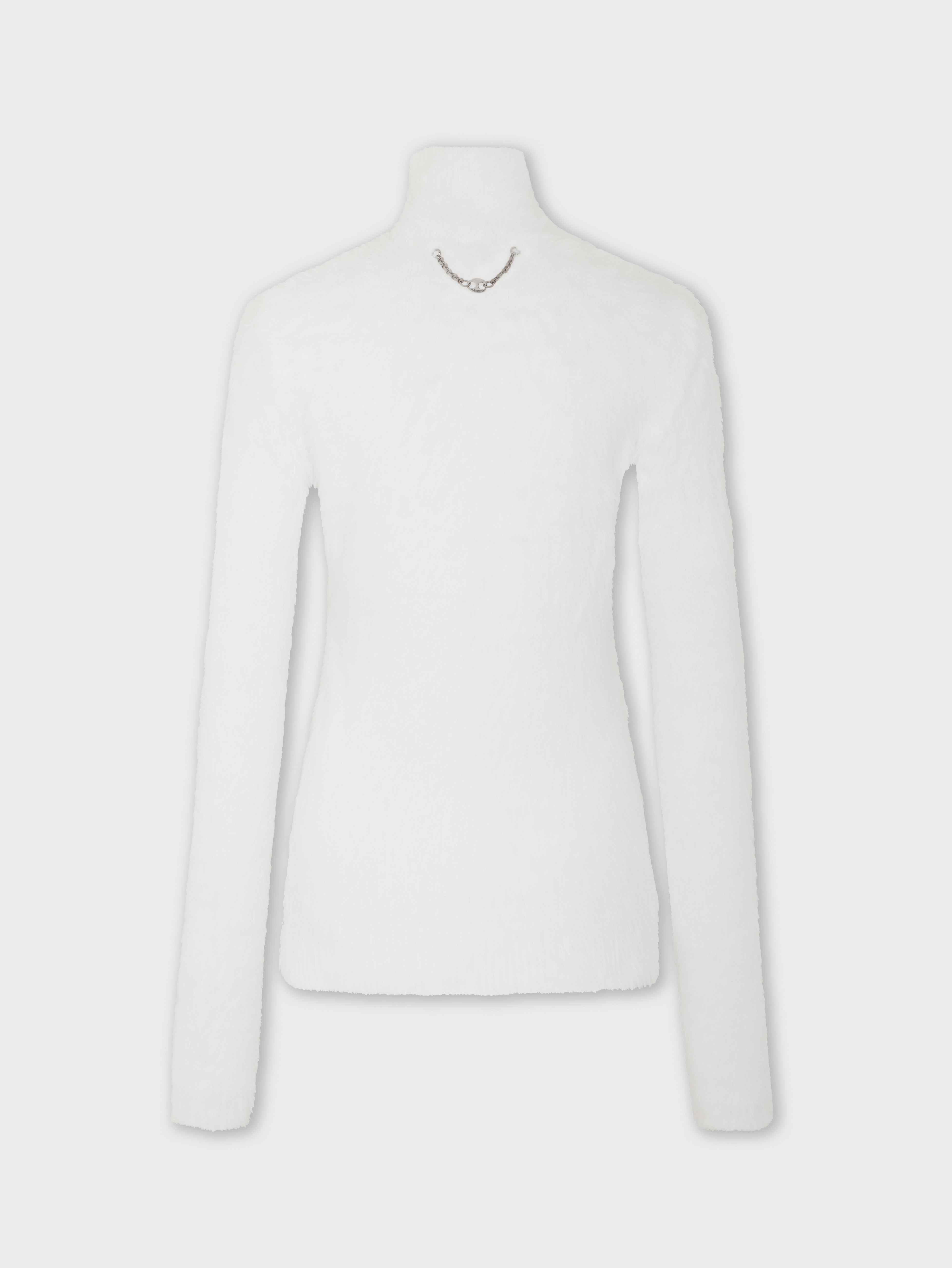 TURTLE-NECK TOP IN BRUSHED KNIT - 8