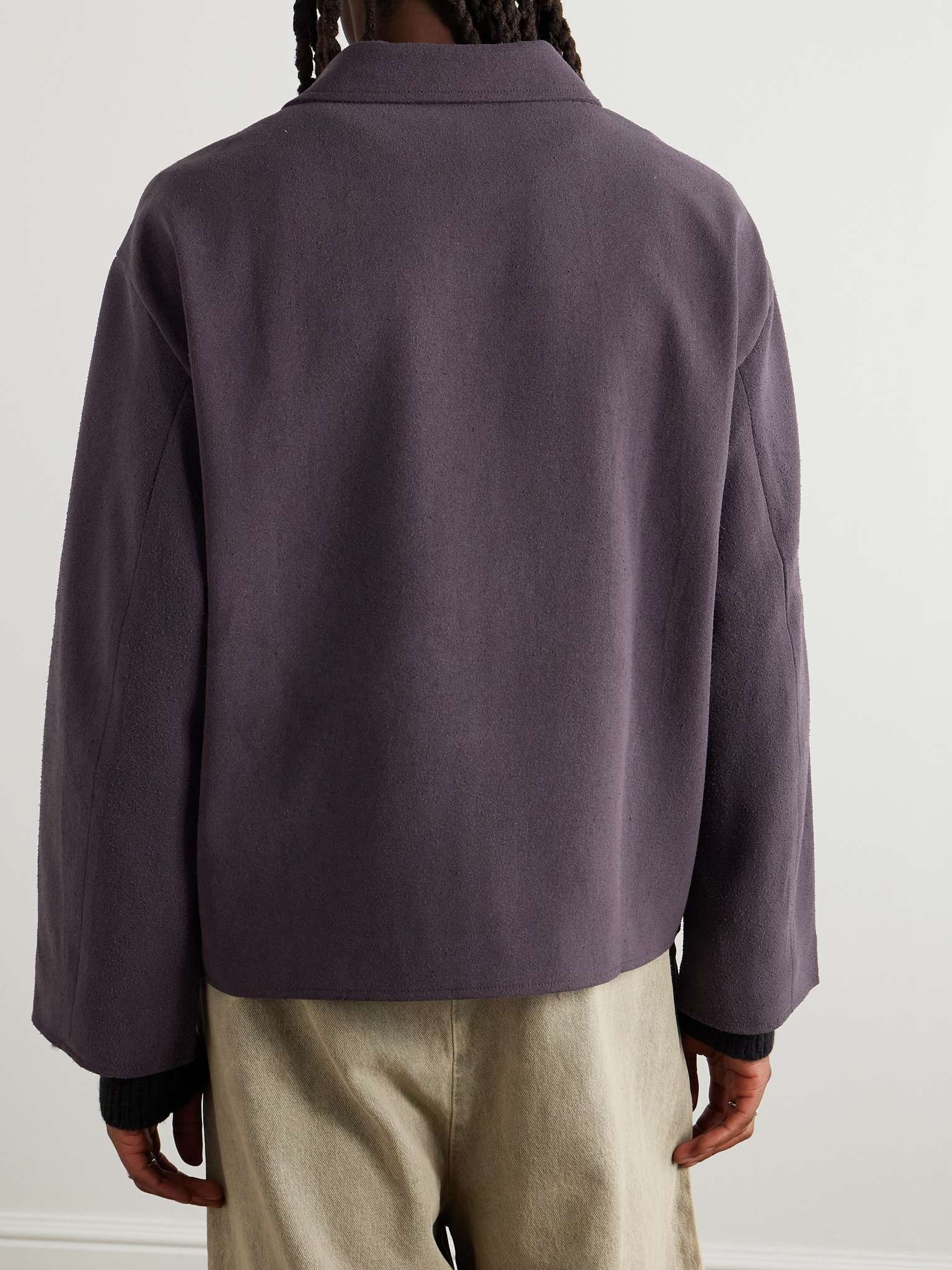 Washed Silk-Twill Jacket - 4