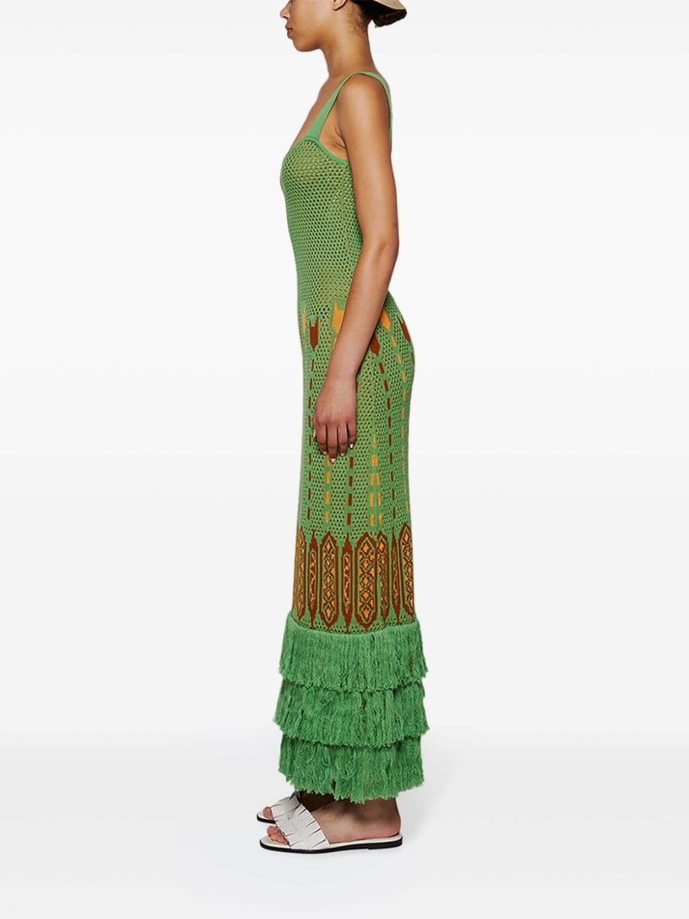 Viento Verde ruffled dress - 4