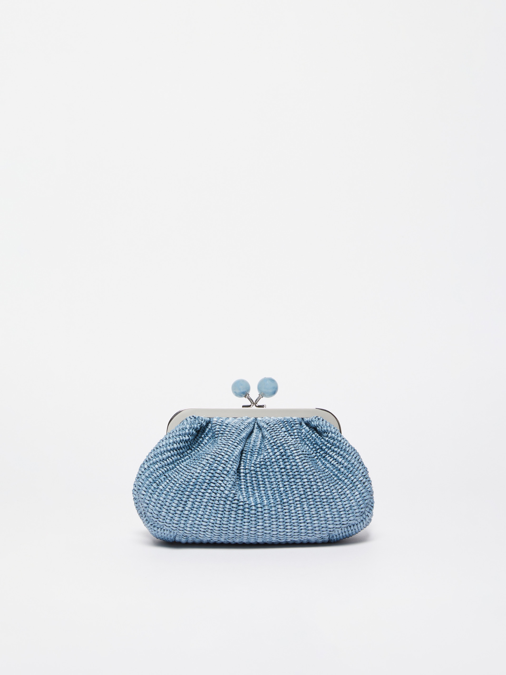 PALMAS Small raffia-effect Pasticcino Bag - 3