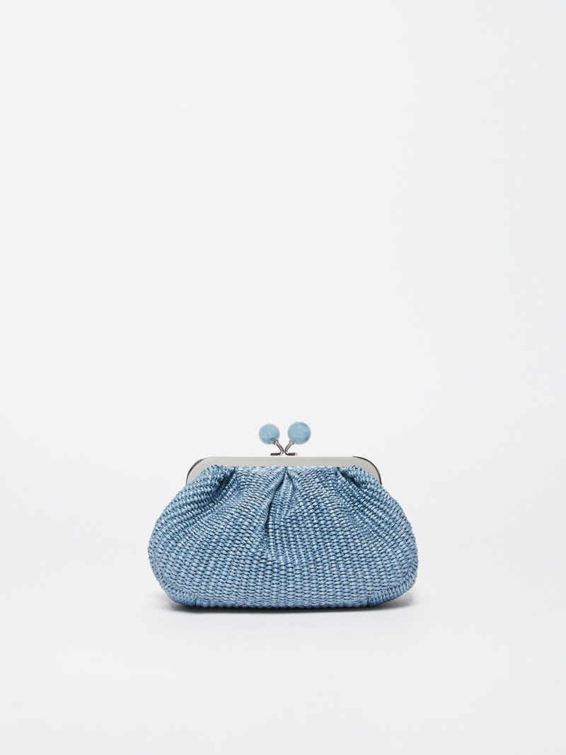 PALMAS Small raffia-effect Pasticcino Bag 3