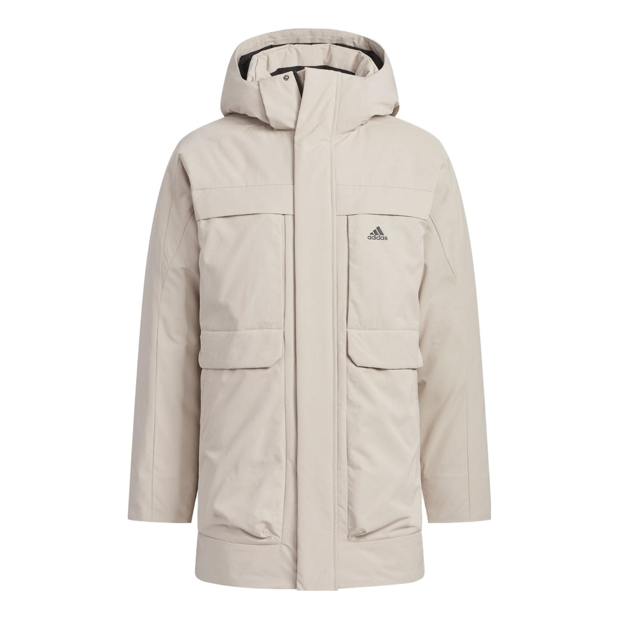 adidas Down Parka 'Beige' IV7554 - 1