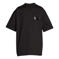 パーカー・フーディ BALENCIAGA Men T Shirts 831361TRO31 Black Balenciaga Gaffer T-Shirt Large Fit 'Black' 641675TNVG11089