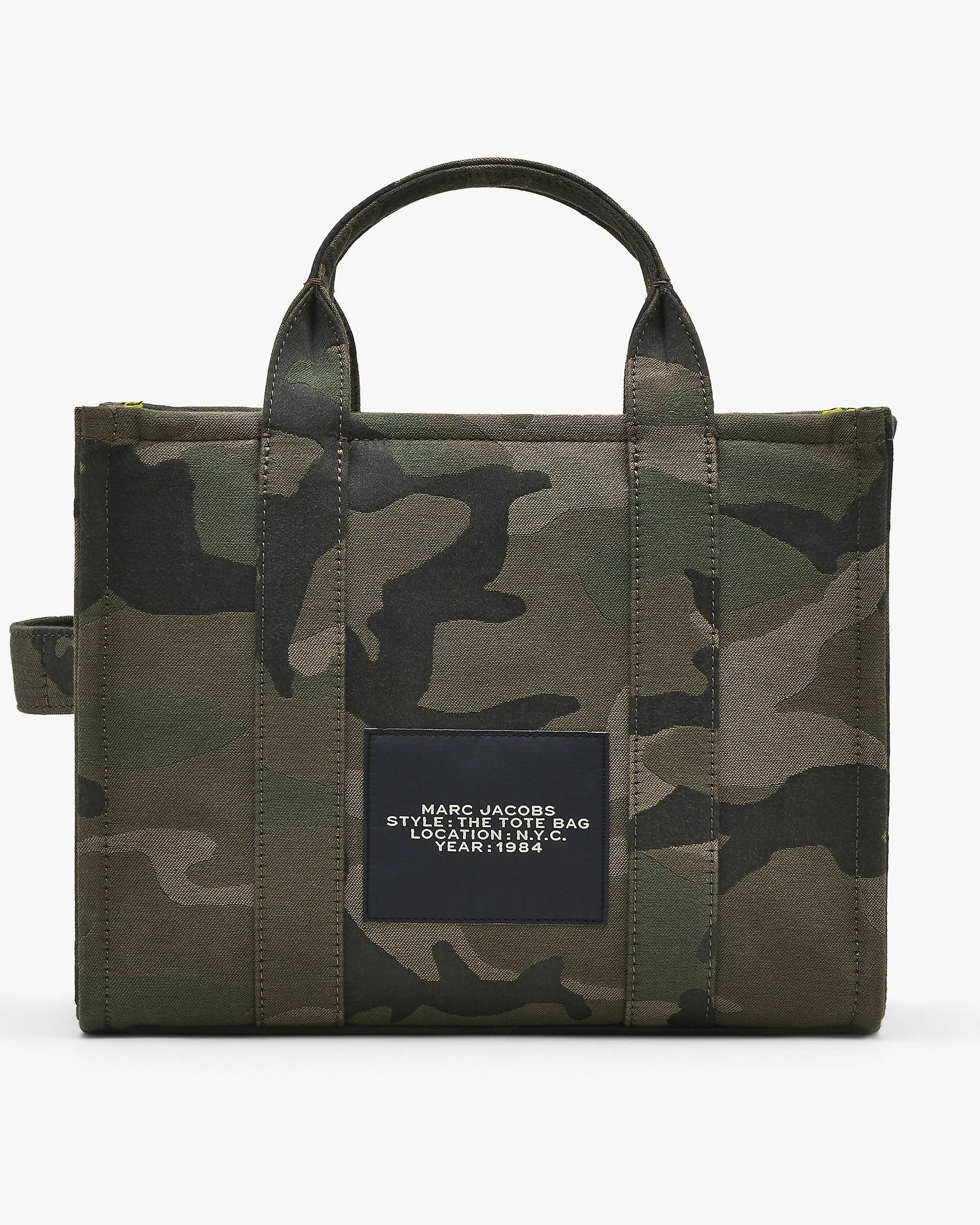 THE CAMO JACQUARD MEDIUM TOTE BAG - 3