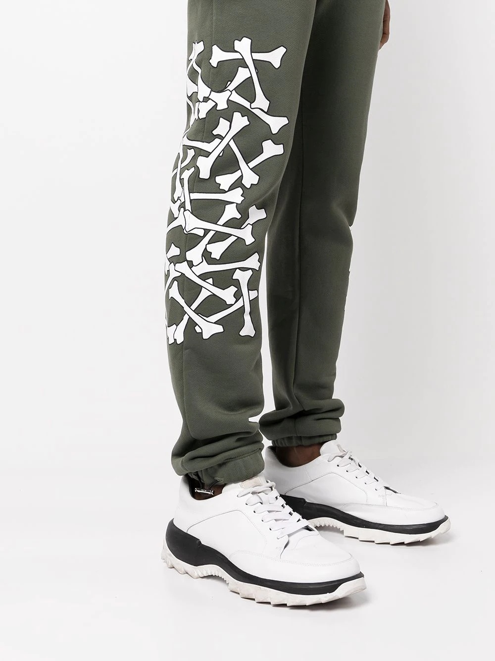 bone-detail sweatpants - 5