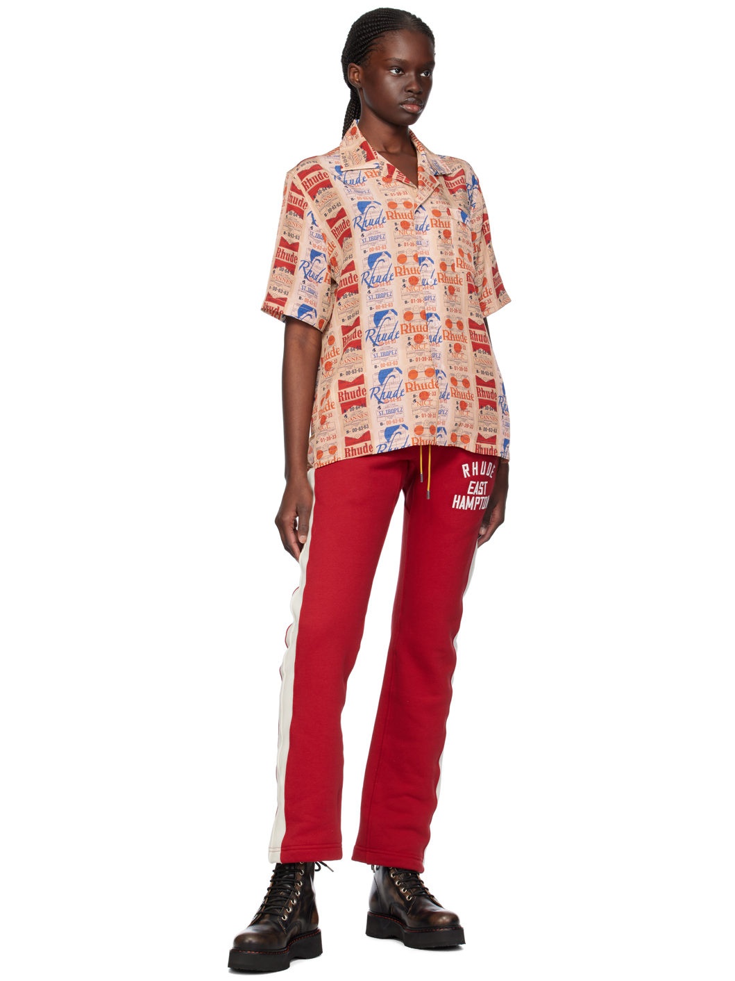 Red East Hamptons Lounge Pants - 4