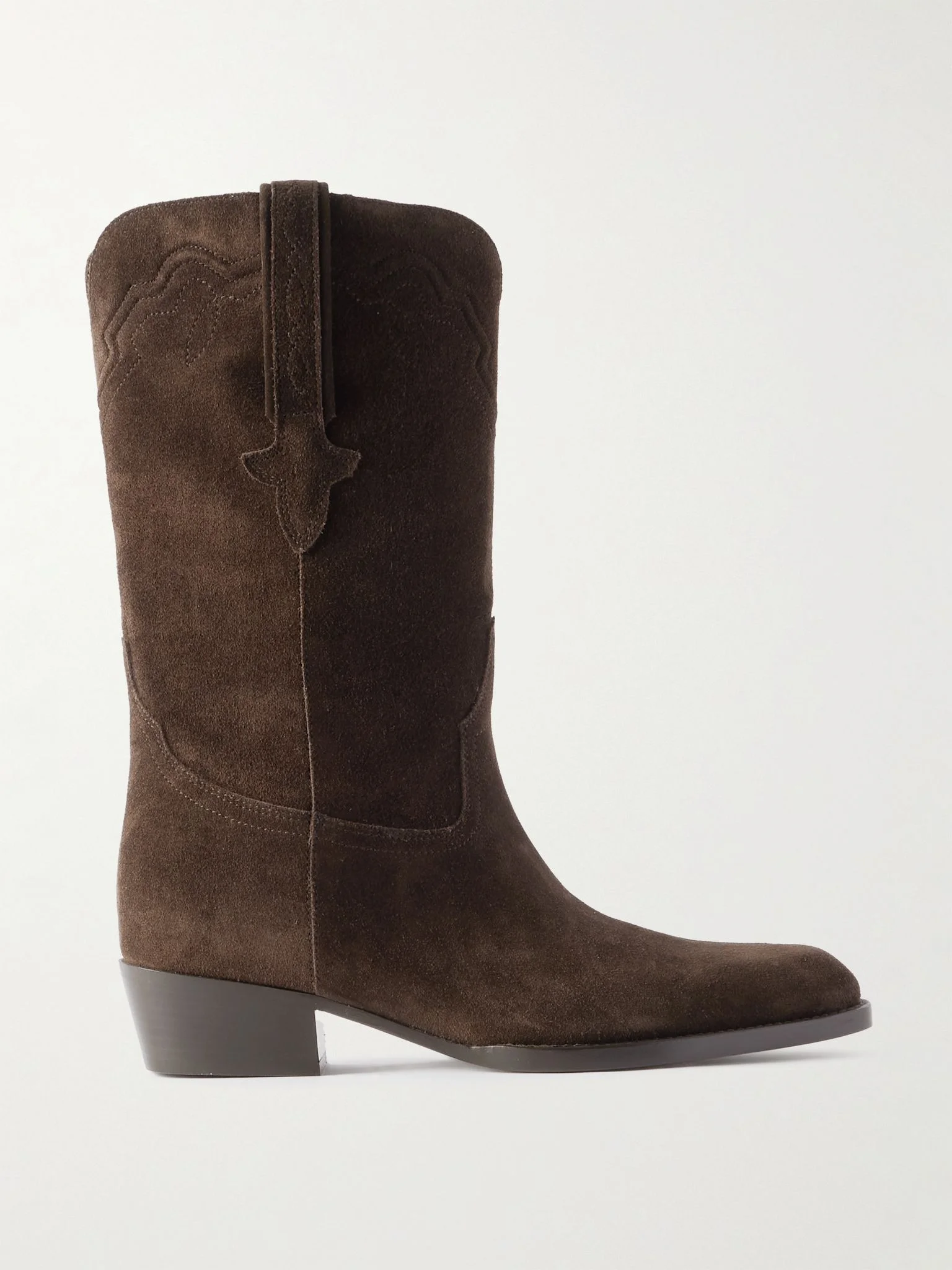 Hilda suede ankle boots Dark brown - 1