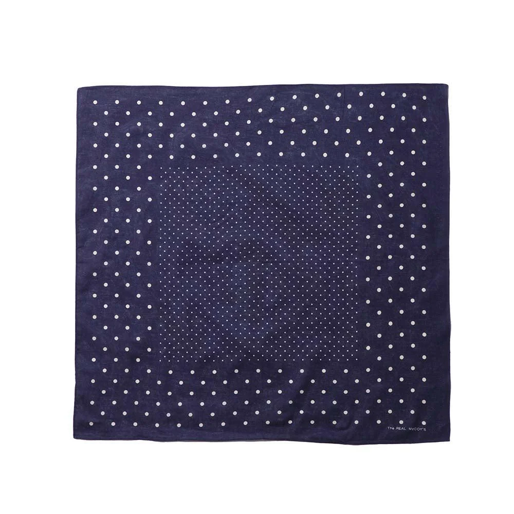 The Real McCoy's 'Dot' Bandana Navy - 1