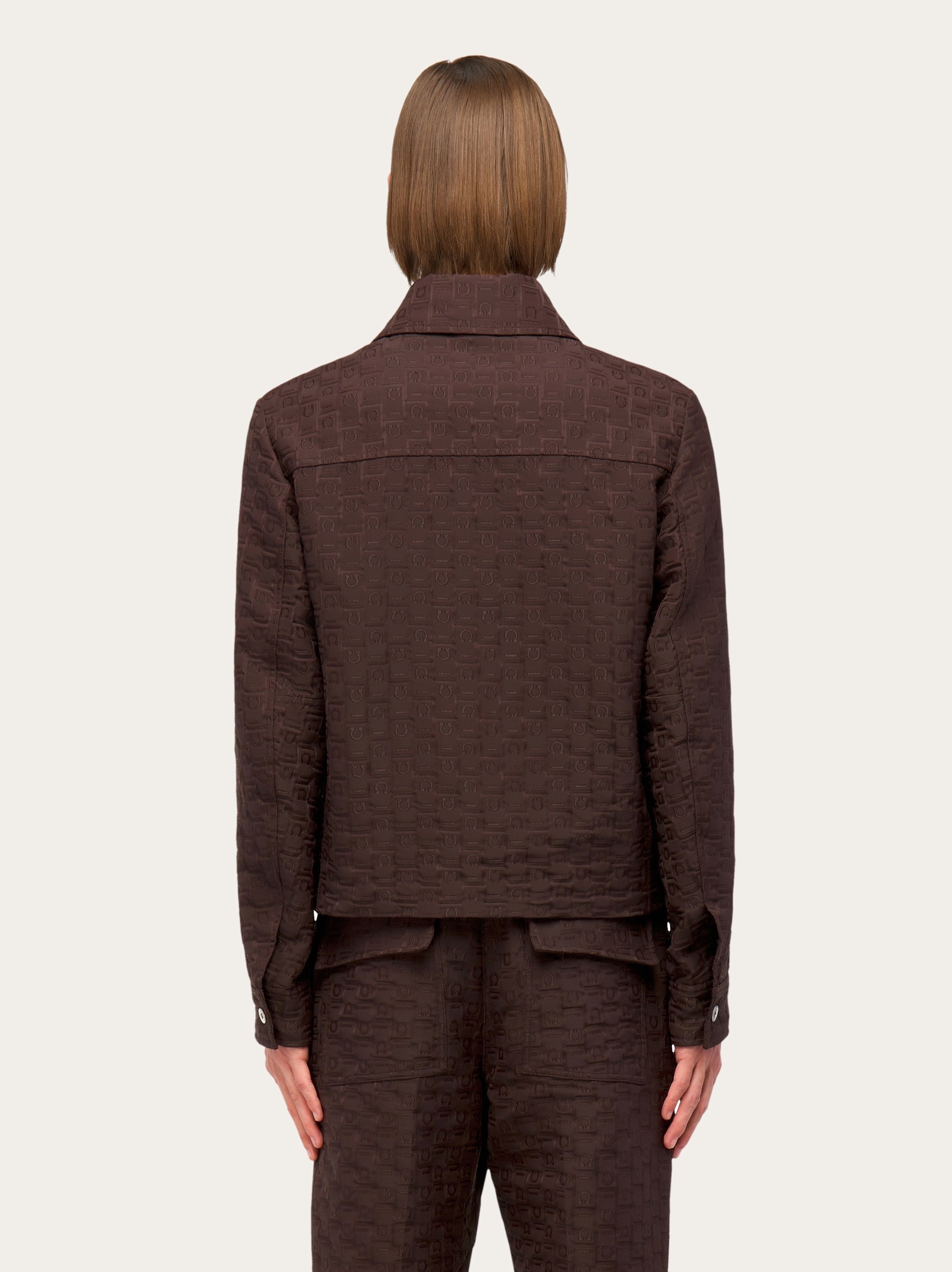 Ferragamo Monogram blouson - 4