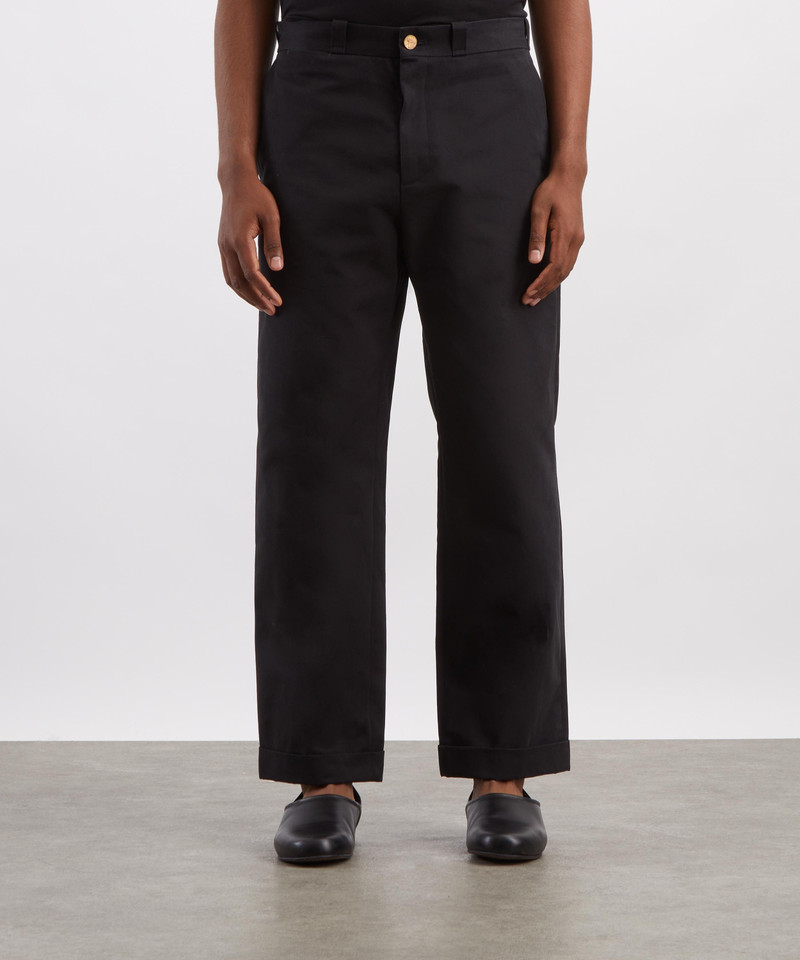 BODE Campus Trousers in Black outlook