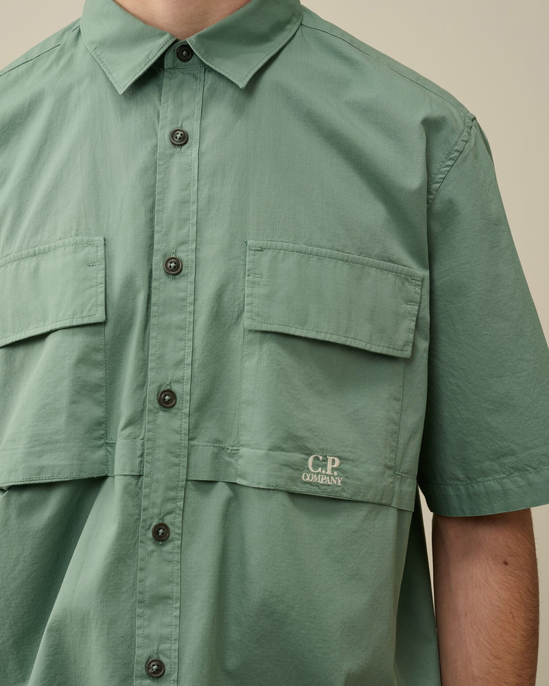 Cotton Rip-Stop Short Sleeved Shirt 4
