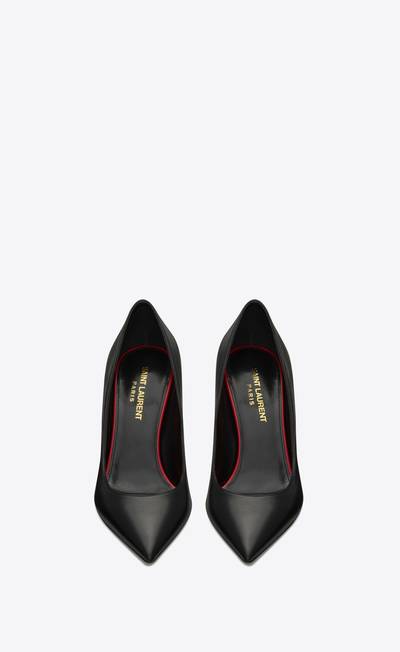 SAINT LAURENT anja pumps in smooth leather outlook