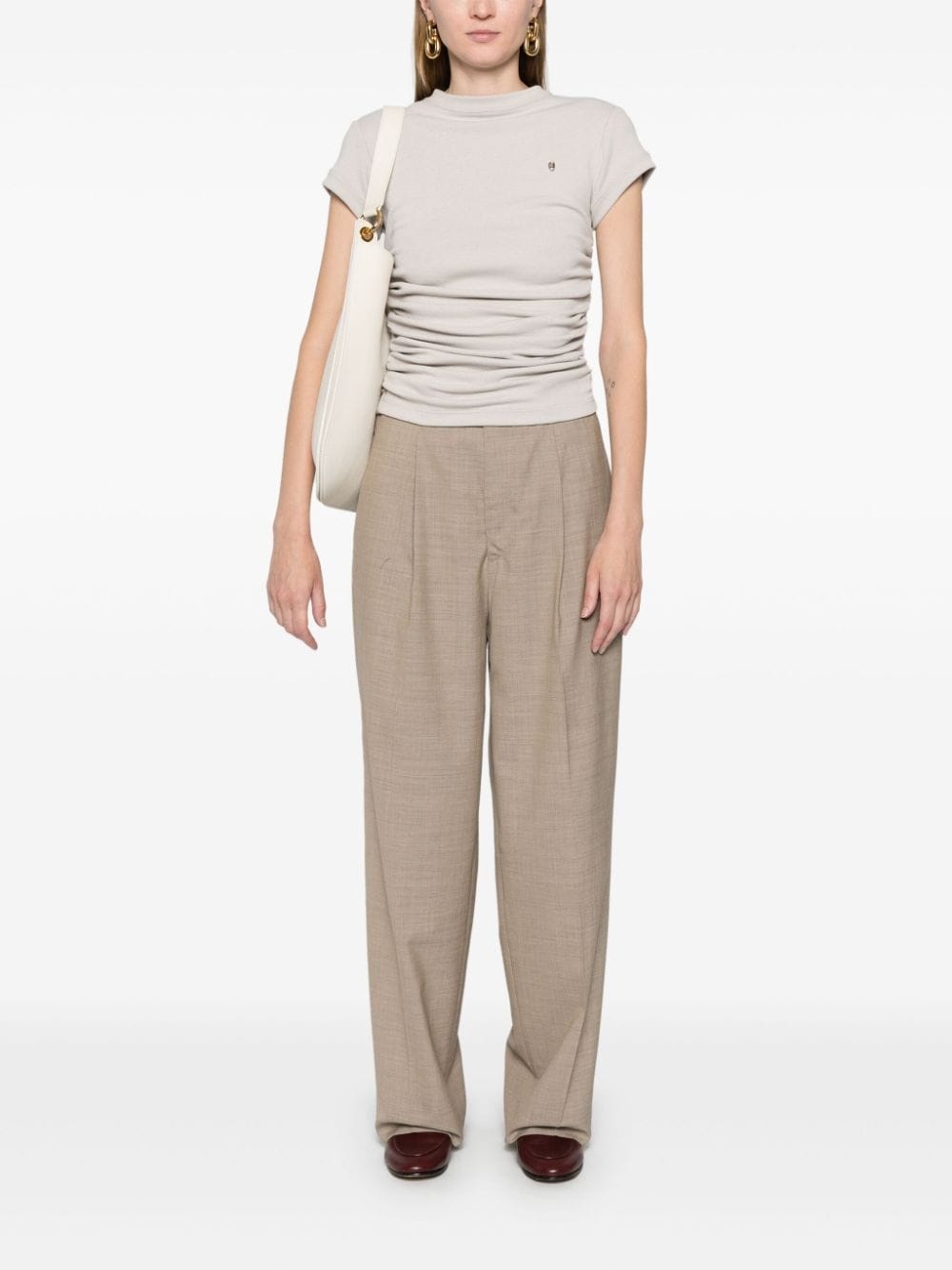 tailored straight trousers - 2