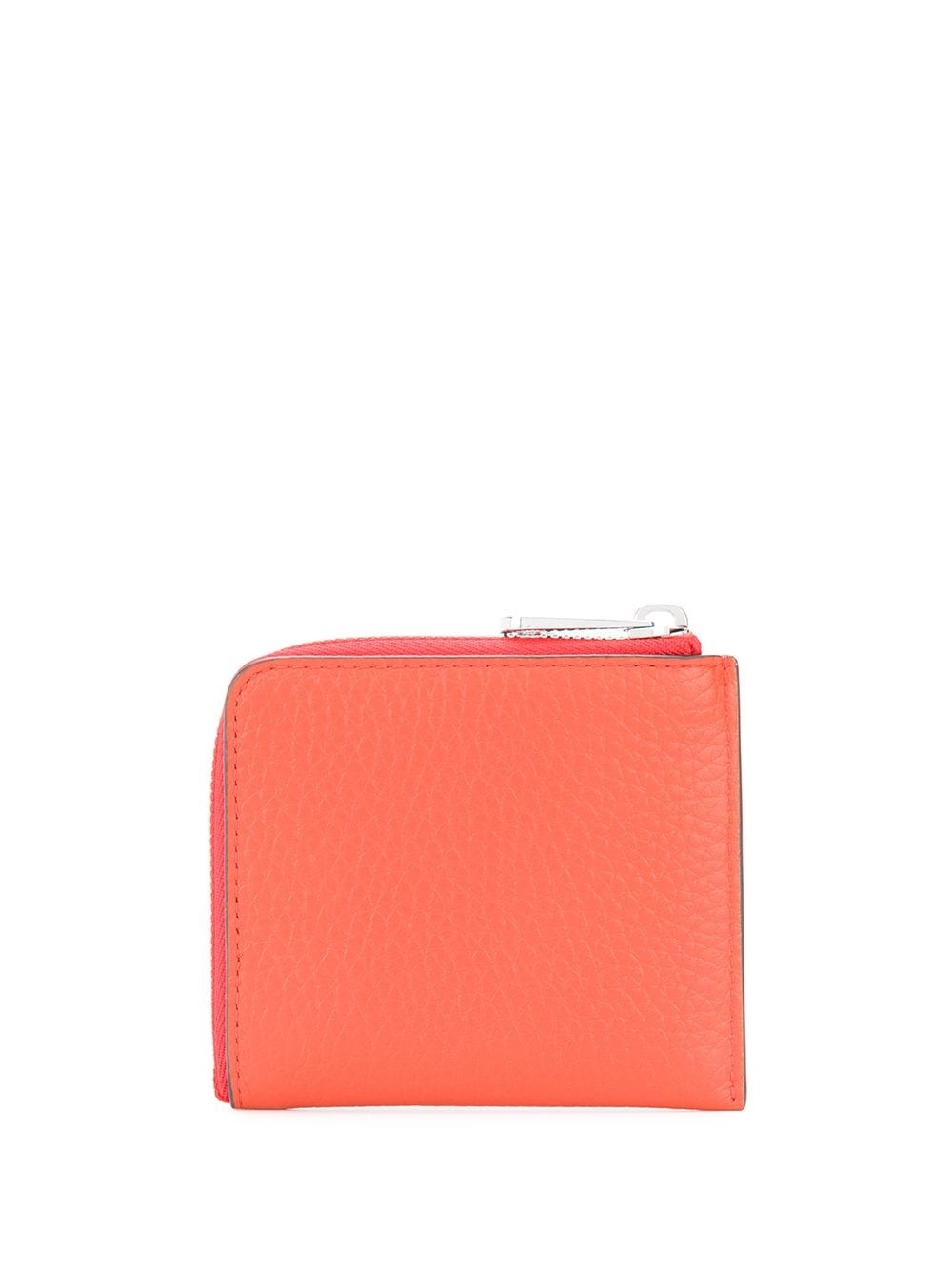 embossed logo zipped wallet - 2