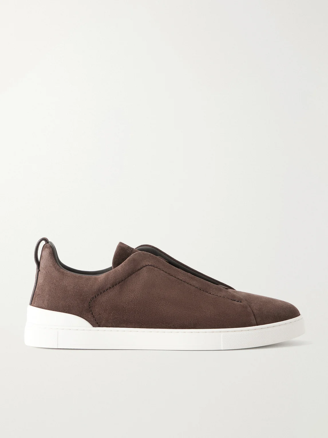 Triple Stitch™ Suede Slip-On Sneakers - 1