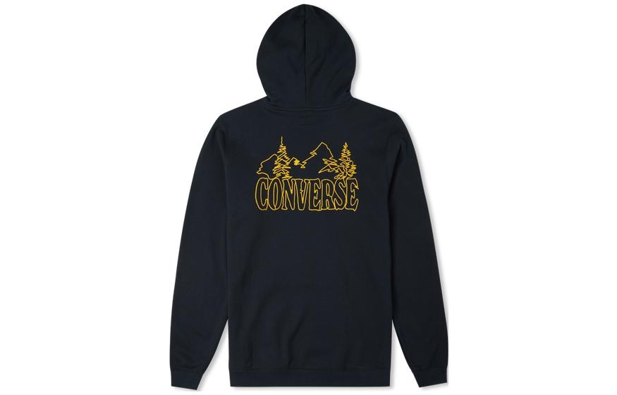 Converse Mountain Logo Hoodie 'Black' 10025050-A01 - 2