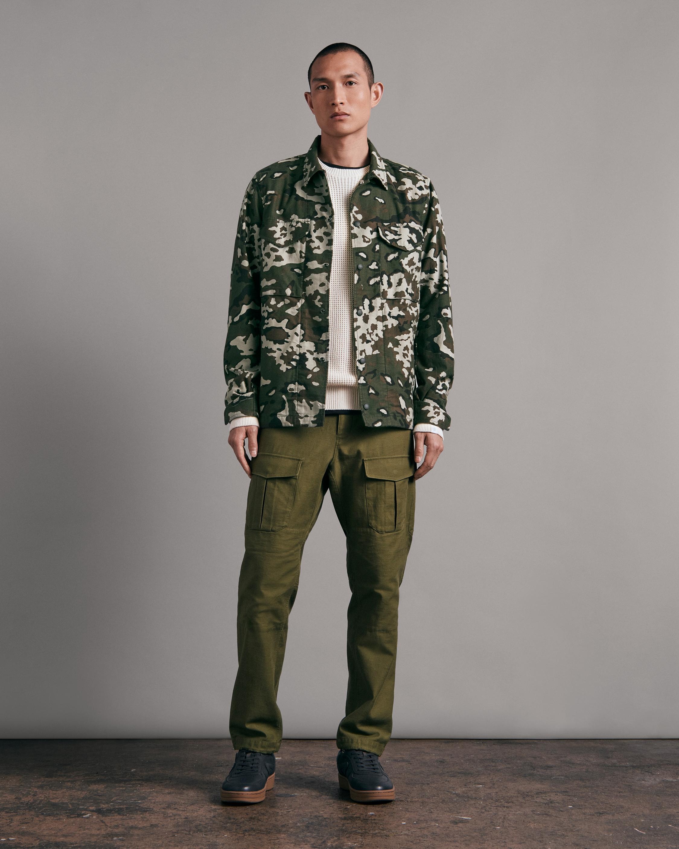 Flight Cotton Camo Jacket
Relaxed Fit Jacket - 2