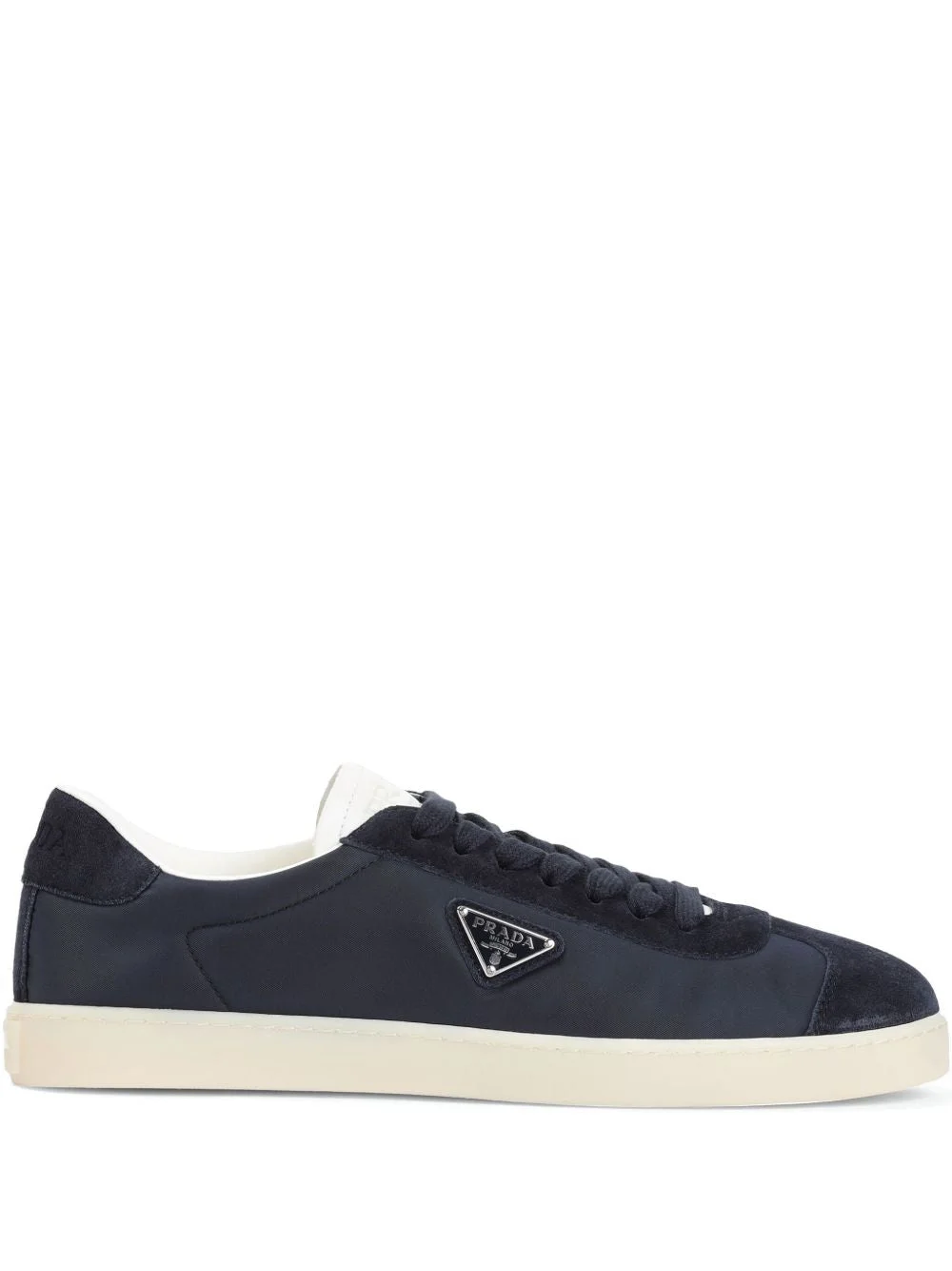 Prada Men Lane Suede Leather Sneakers - 1