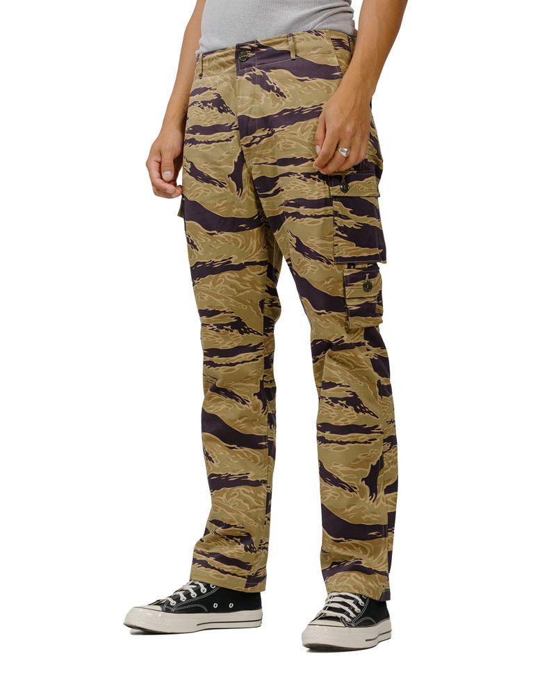 The Real McCoys MP24001 Tiger Camouflage Trousers / Advisor Khaki outlook