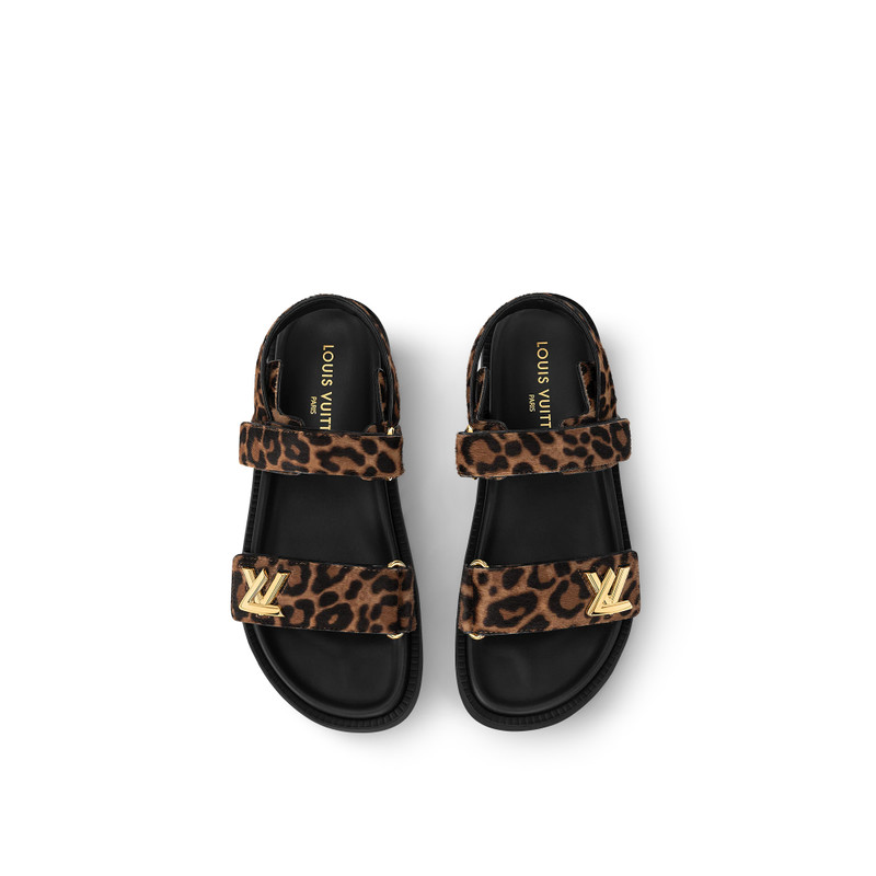 LV Sunset Flat Comfort Sandal 3
