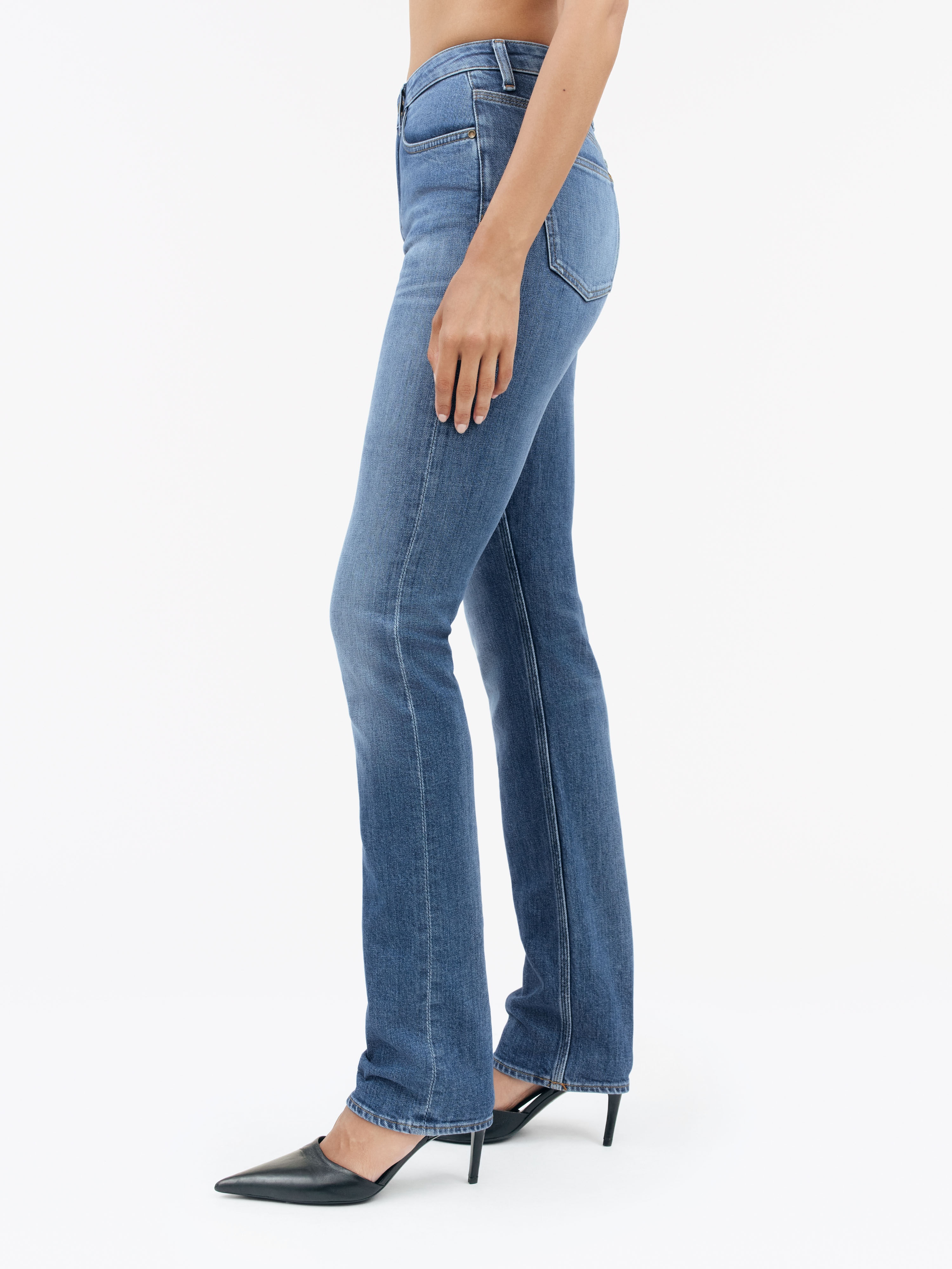 Maggie Slim Straight Jeans - 3