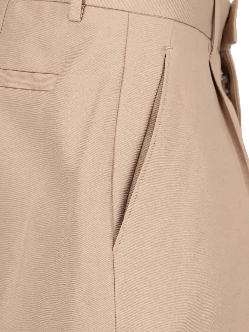 pressed crease tailored trousers - 4