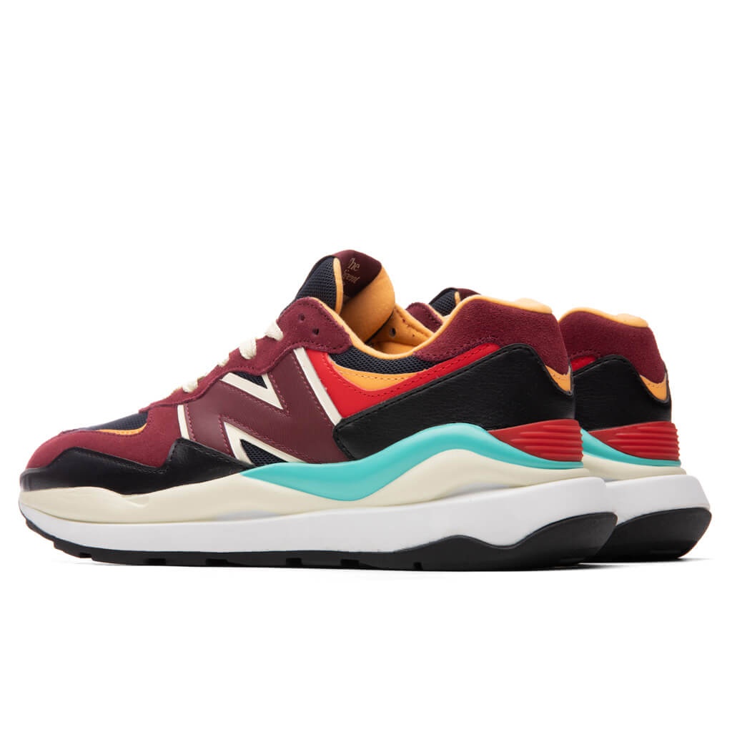 NEW BALANCE WOMEN'S 57/40 - BURGUNDY/MULTI - 3