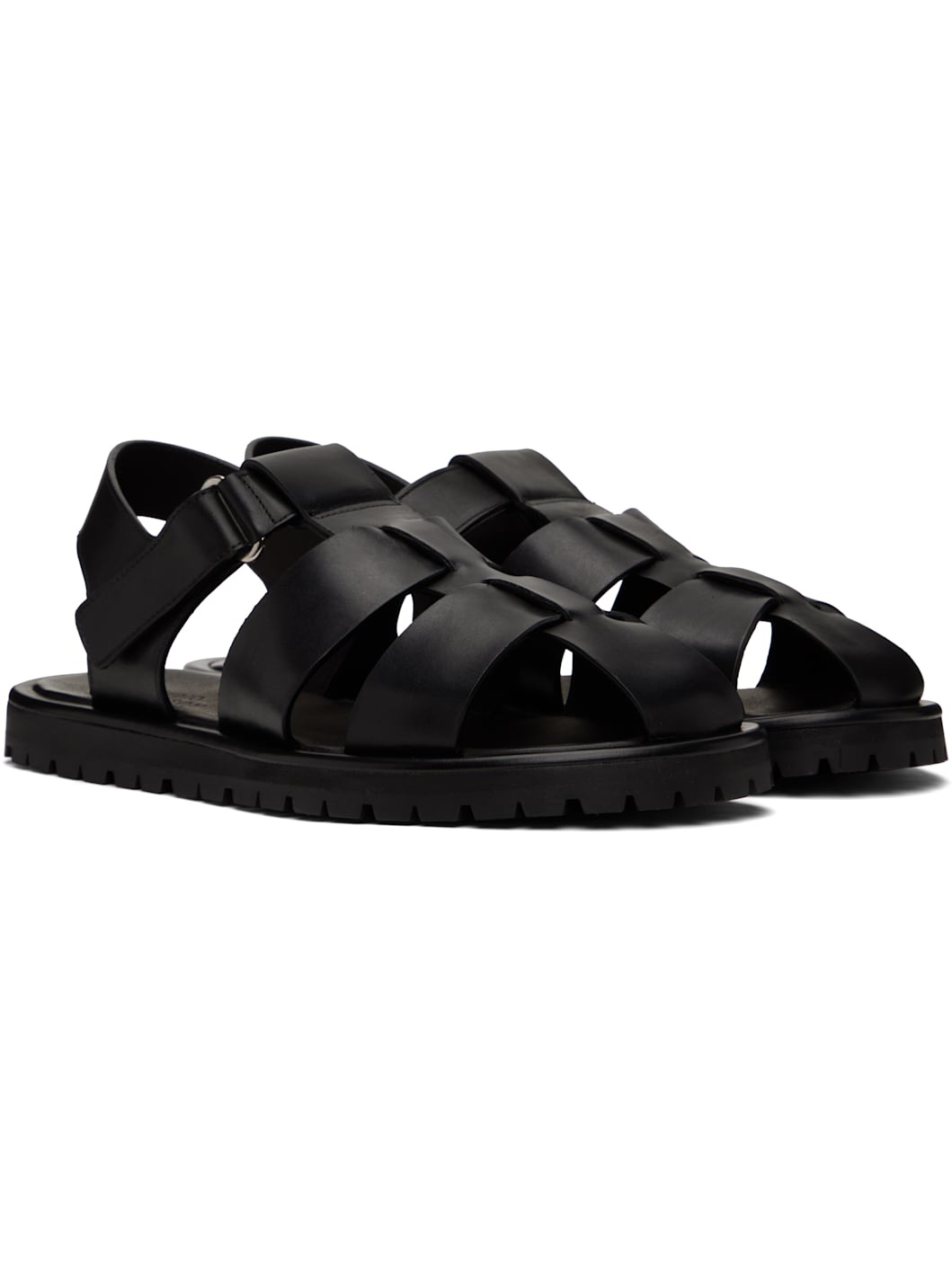 Black Sandom Sandals - 4