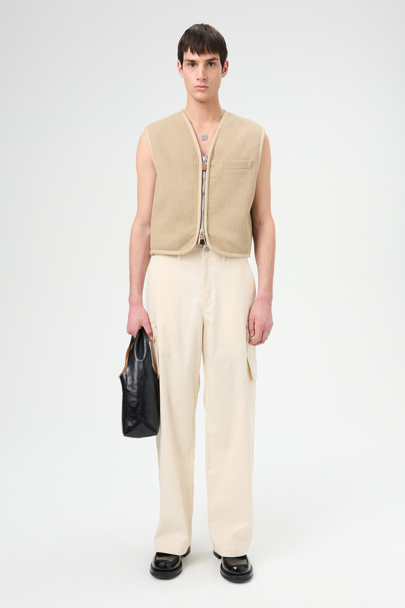 Our Legacy Mount Cargo Ecru Canal Stripe outlook