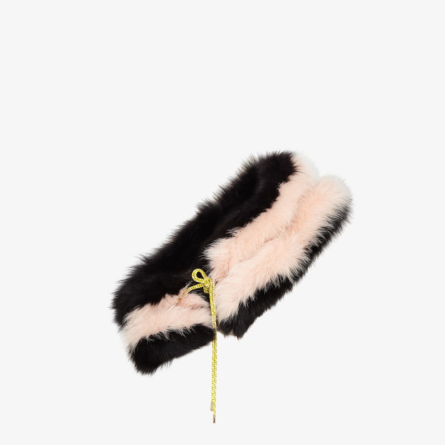 Multicolor fox-fur stole - 1