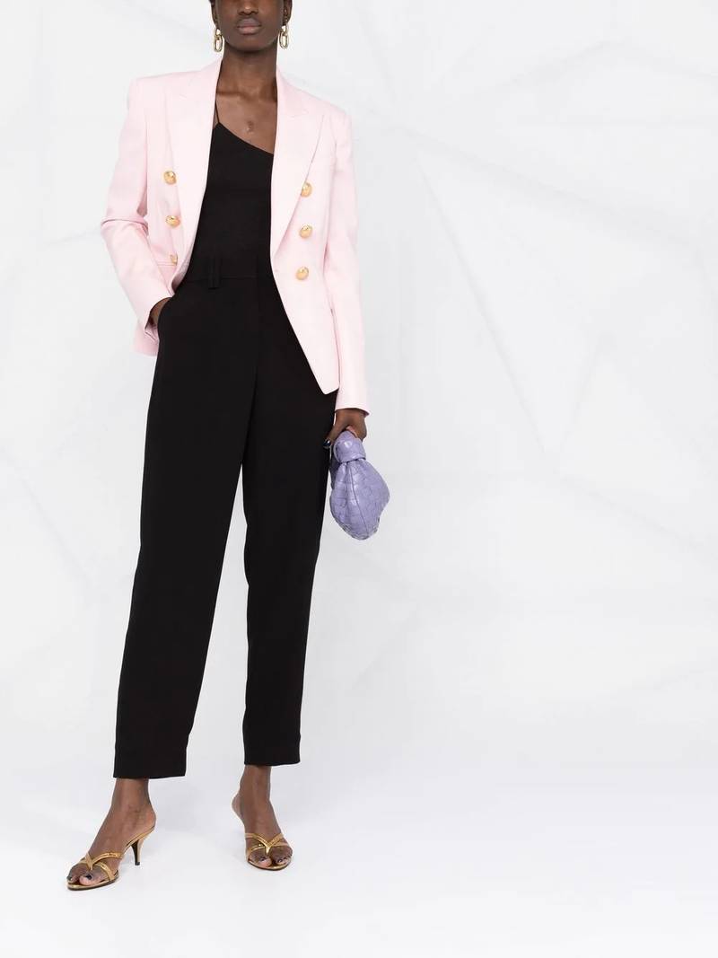 Balmain cotton tapered trousers outlook