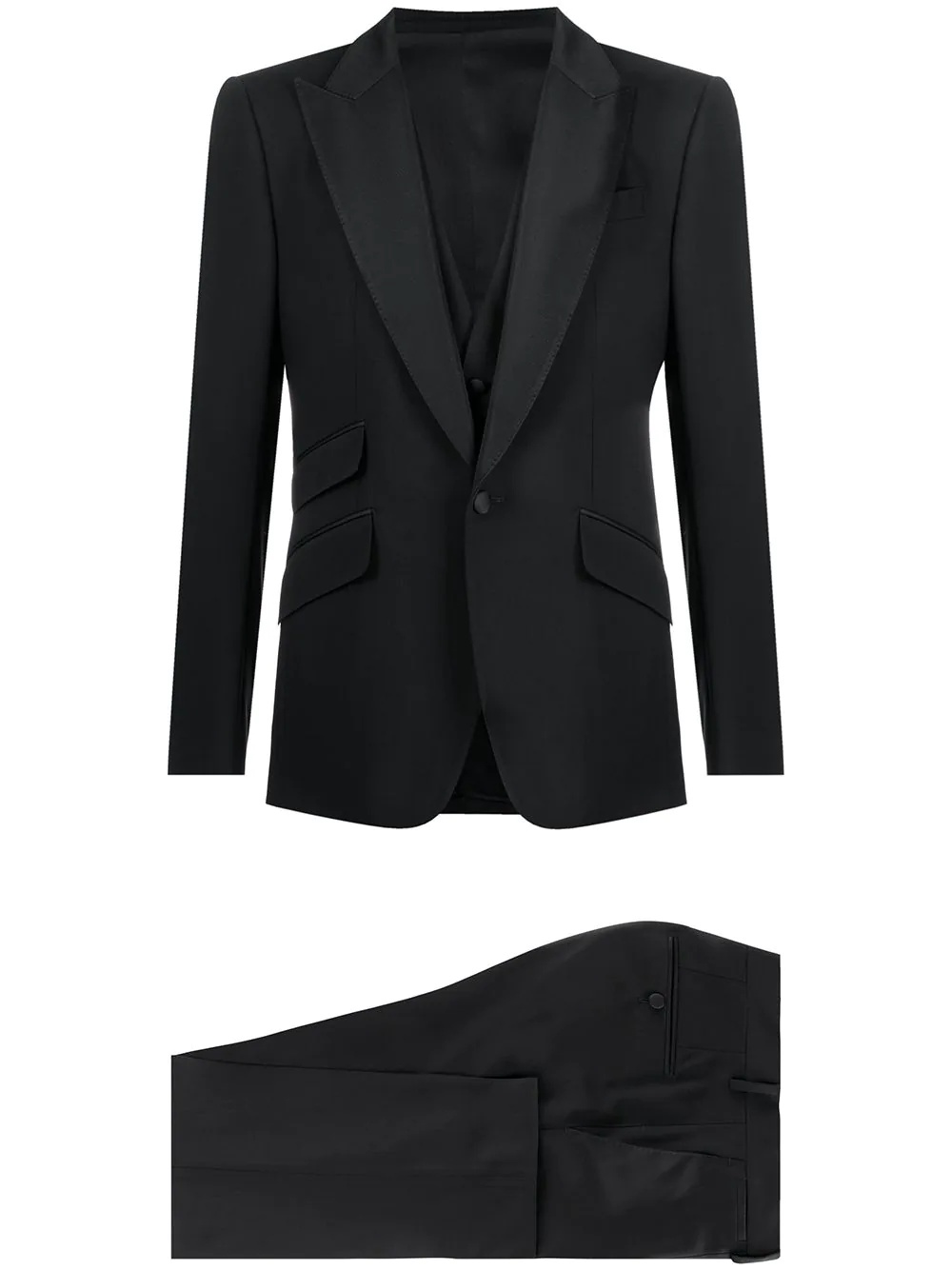 three-piece suit - 1