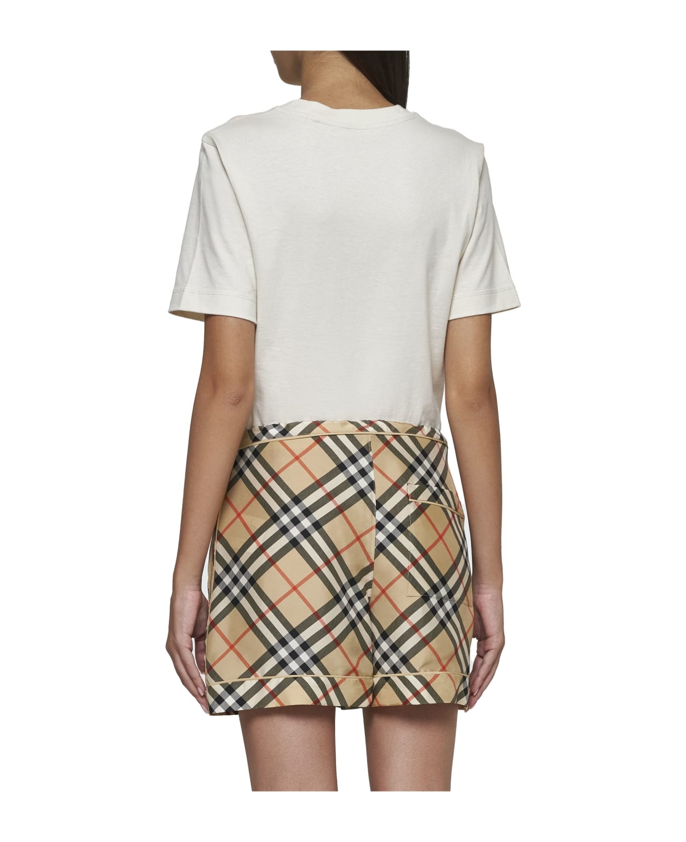 Printed Silk Shorts - 4